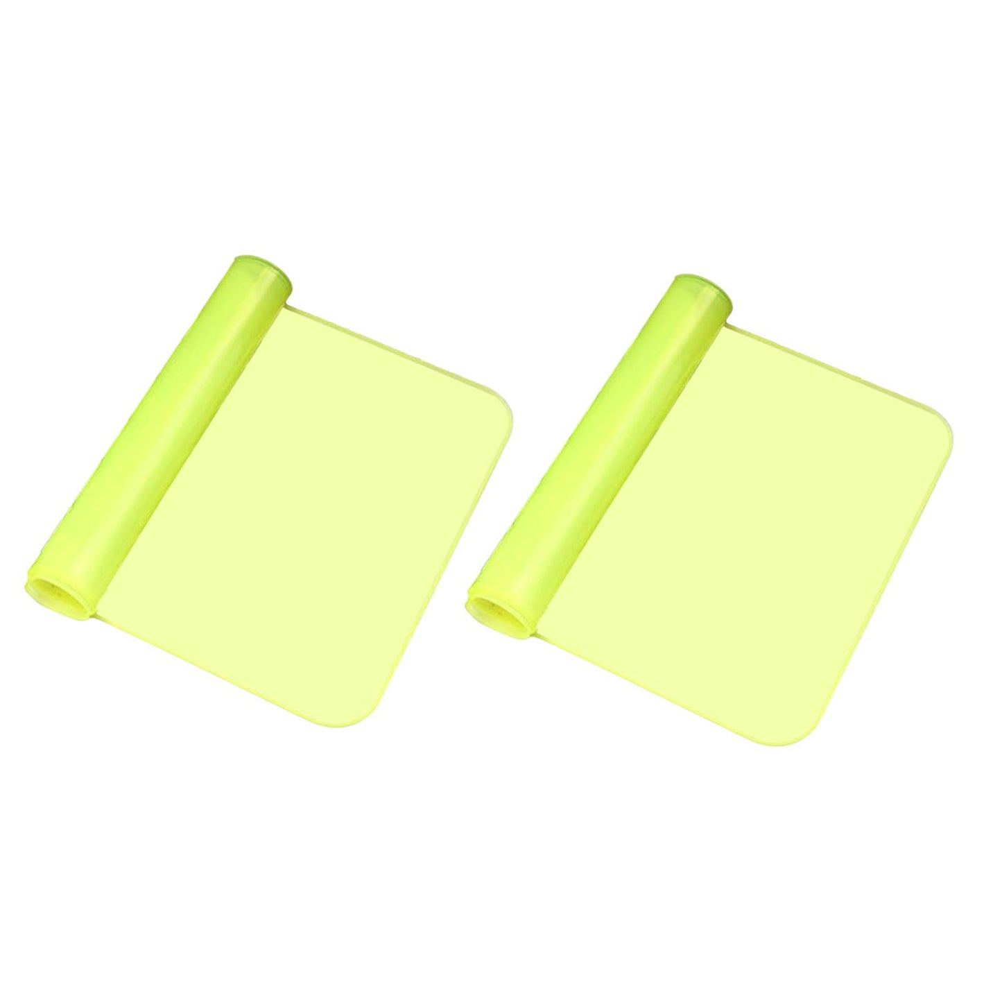 2 Pieces Keyboard Protector Cover Skin Durable Soft Washable Silicone Laptop 12inch-14inch Yellow