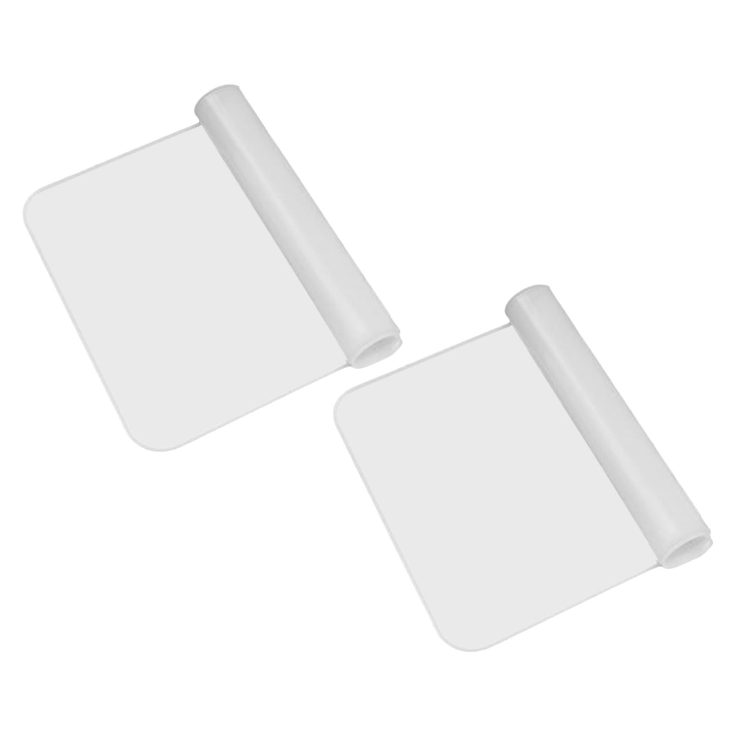 2 Pieces Keyboard Protector Cover Skin Durable Soft Washable Silicone Laptop 15inch-17inch Clear