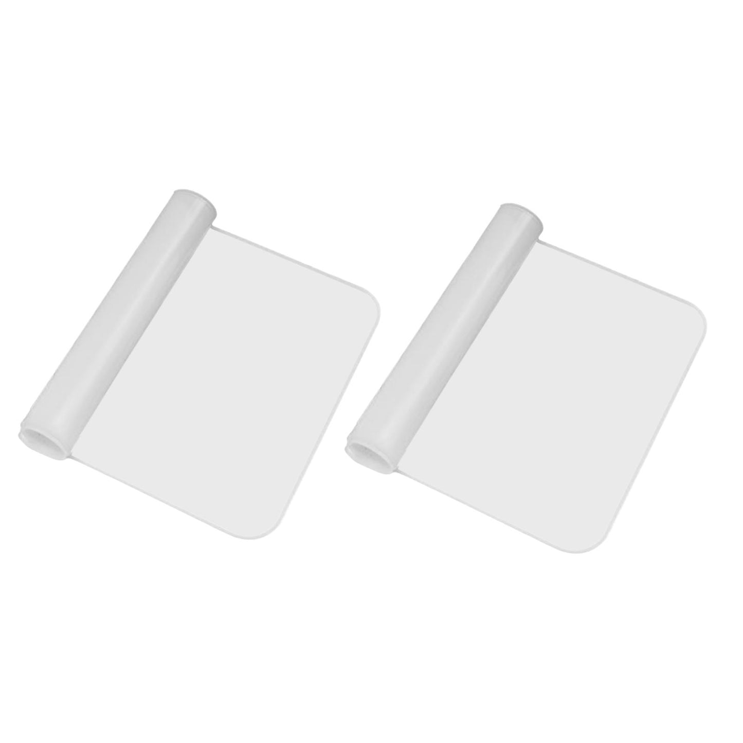 2 Pieces Keyboard Protector Cover Skin Durable Soft Washable Silicone Laptop 15inch-17inch Clear