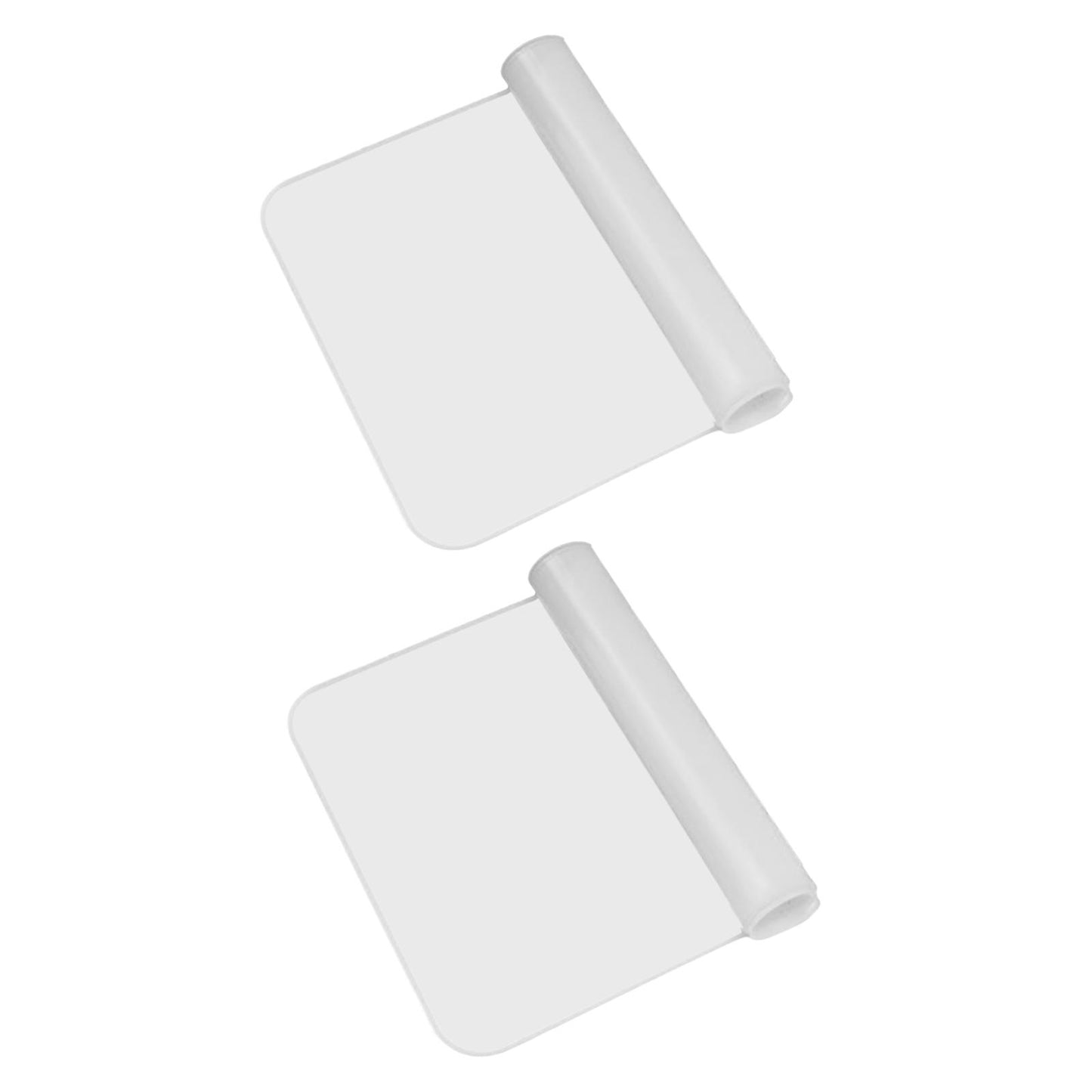 2 Pieces Keyboard Protector Cover Skin Durable Soft Washable Silicone Laptop 15inch-17inch Clear