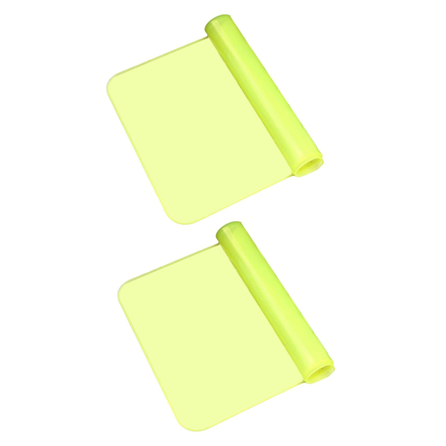 2 Pieces Keyboard Protector Cover Skin Durable Soft Washable Silicone Laptop 15inch-17inch Yellow