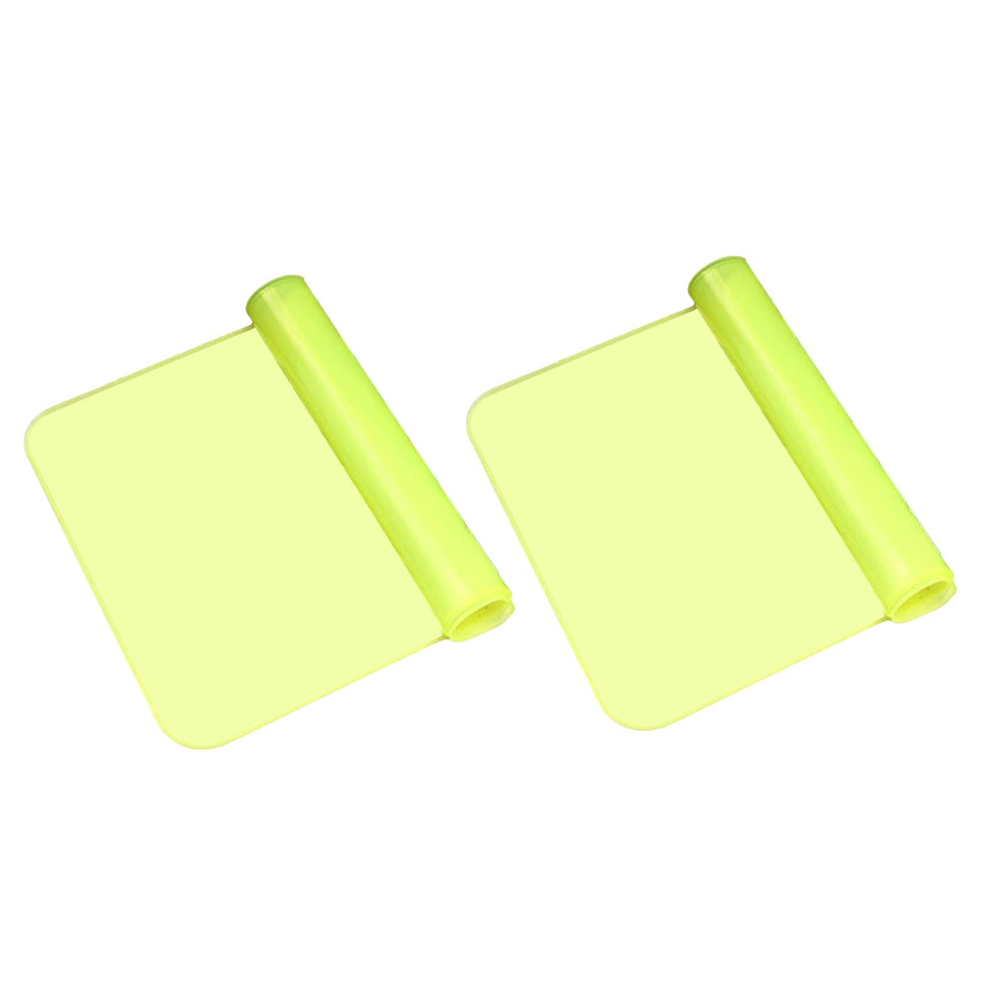 2 Pieces Keyboard Protector Cover Skin Durable Soft Washable Silicone Laptop 15inch-17inch Yellow