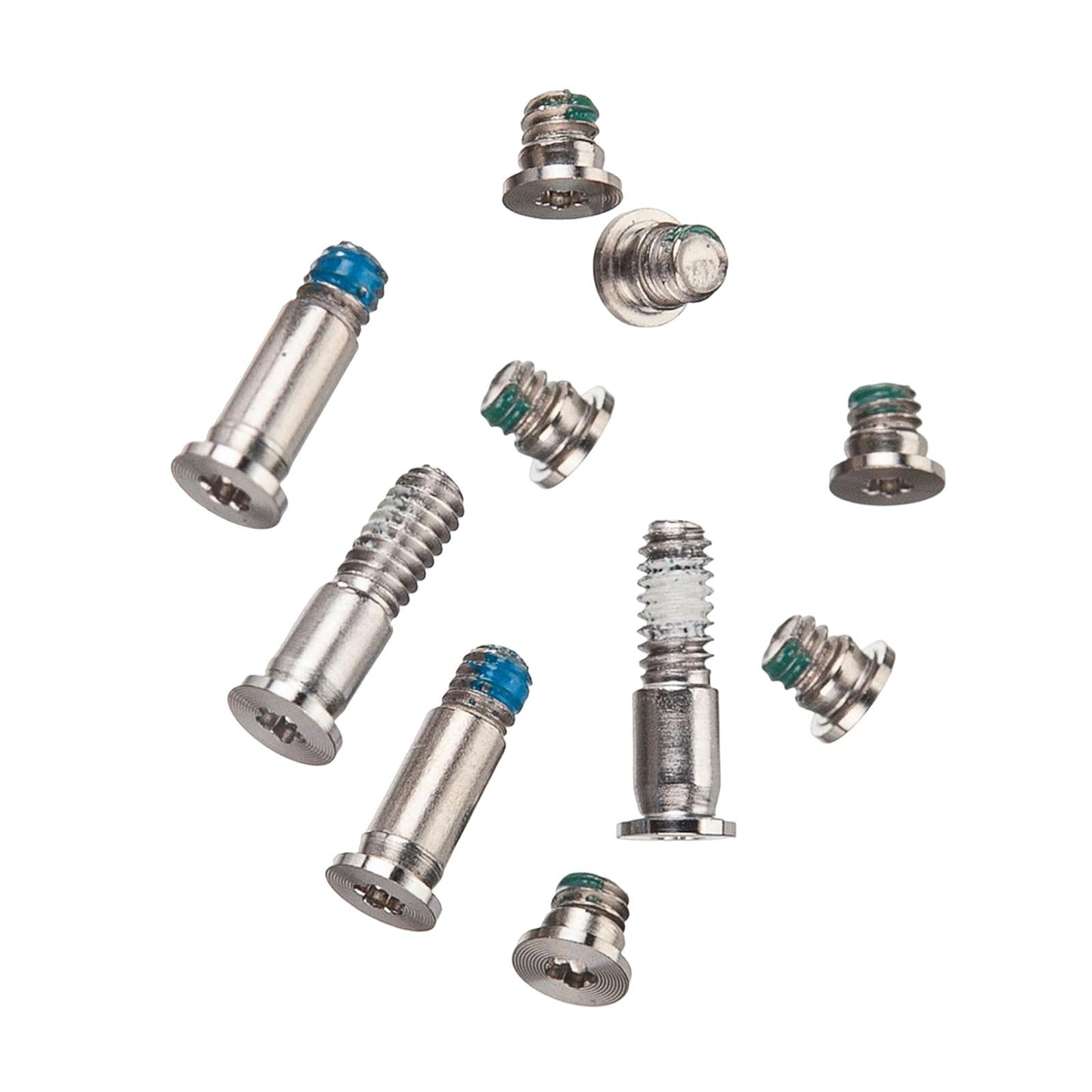 10 Pieces Sturdy Bottom Case Cover Screws Replace for 13in A1932 Accessories Argent