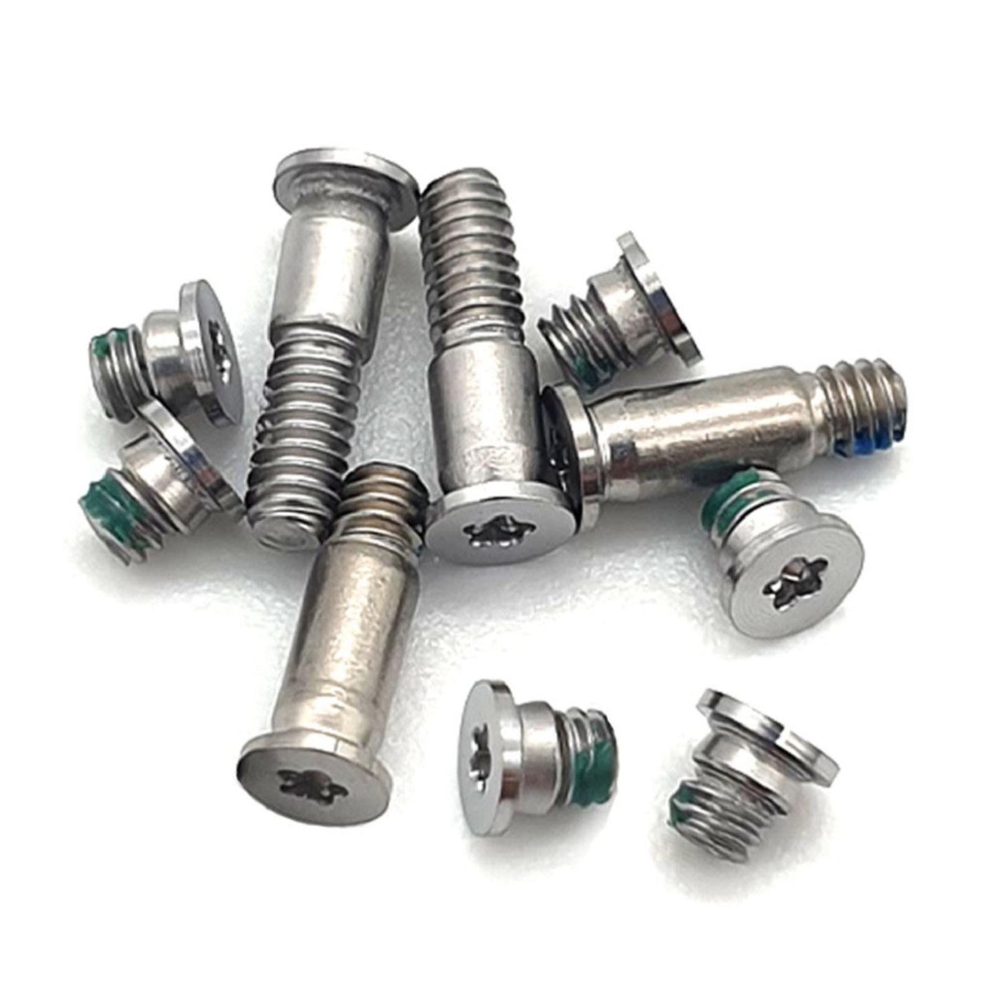 10 Pieces Sturdy Bottom Case Cover Screws Replace for 13in A1932 Accessories Argent