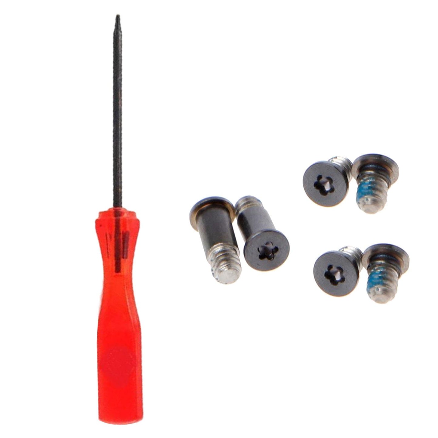 6x Repair Bottom Case Cover Screws Screwdriver Components for 13inch A1706 Argent