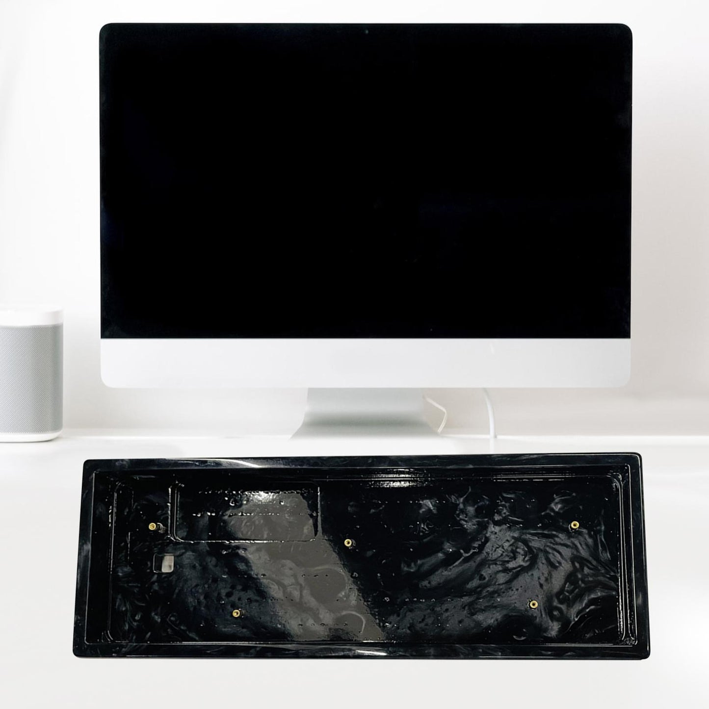 Resin Keyboard case DIY Accessory for Anne Pro2 Mechanical Keyboard Black