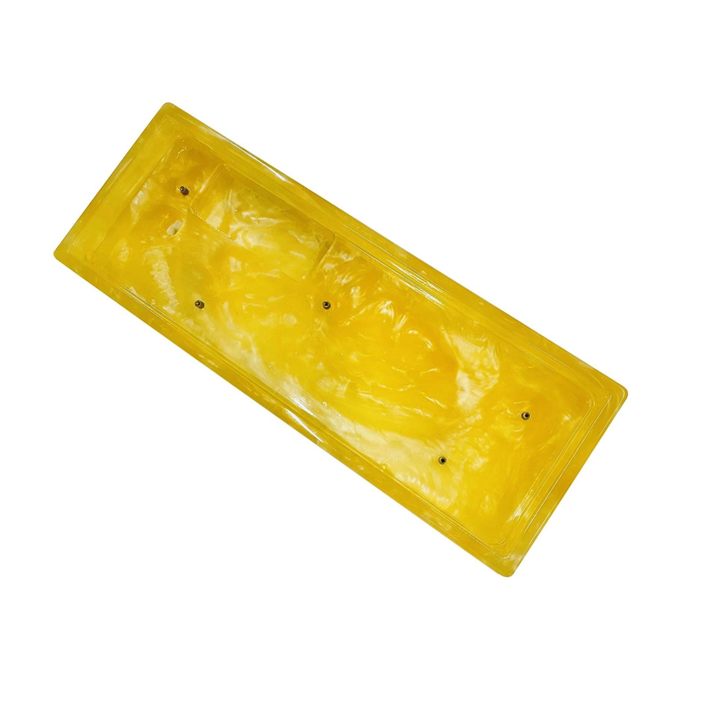 Resin Keyboard case DIY Accessory for Anne Pro2 Mechanical Keyboard Yellow