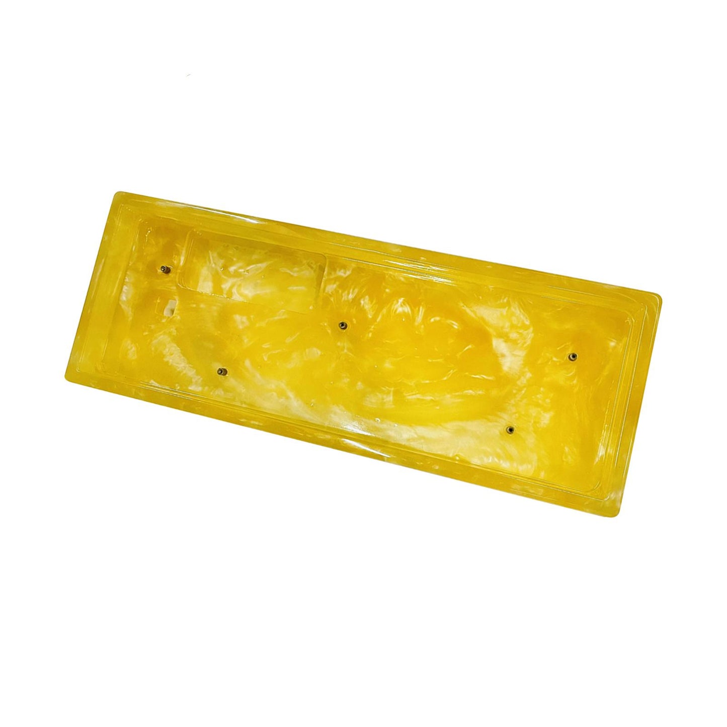 Resin Keyboard case DIY Accessory for Anne Pro2 Mechanical Keyboard Yellow