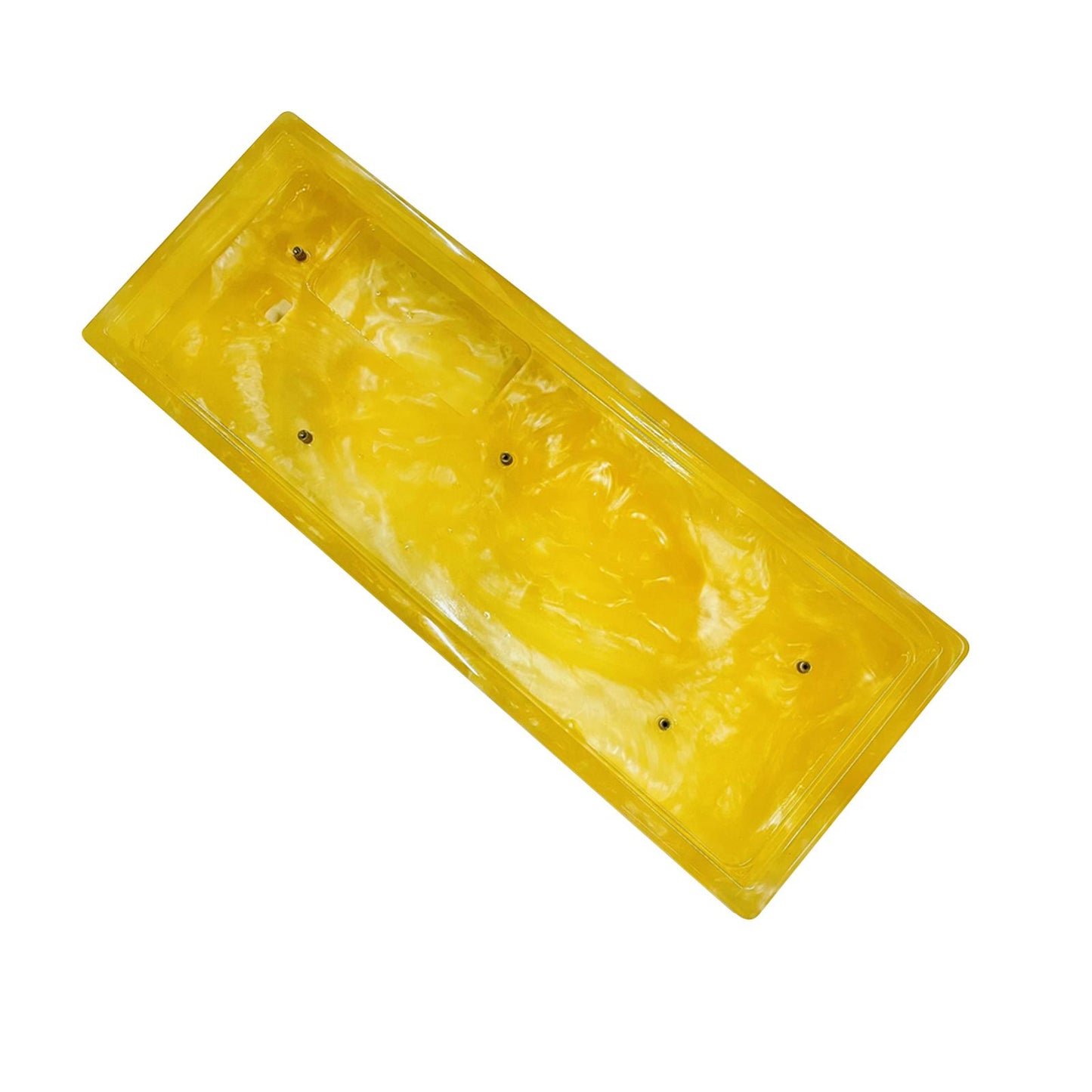 Resin Keyboard case DIY Accessory for Anne Pro2 Mechanical Keyboard Yellow