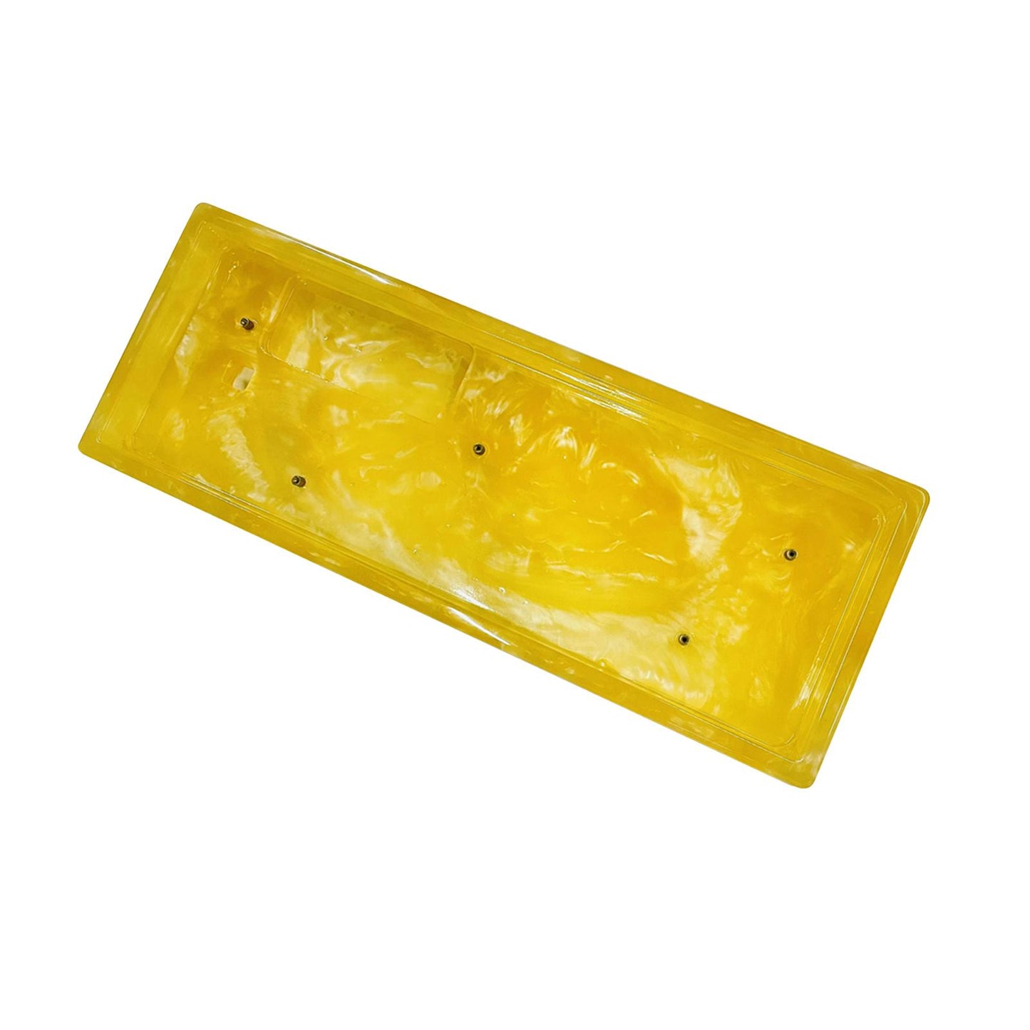 Resin Keyboard case DIY Accessory for Anne Pro2 Mechanical Keyboard Yellow