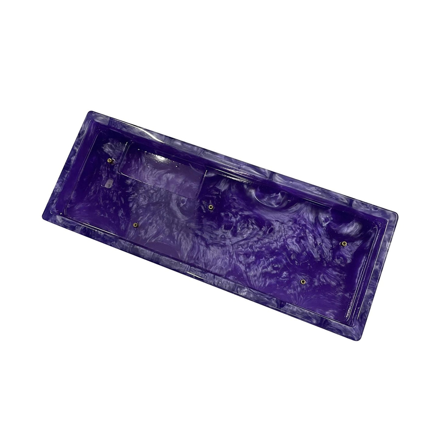 Resin Keyboard case DIY Accessory for Anne Pro2 Mechanical Keyboard violet