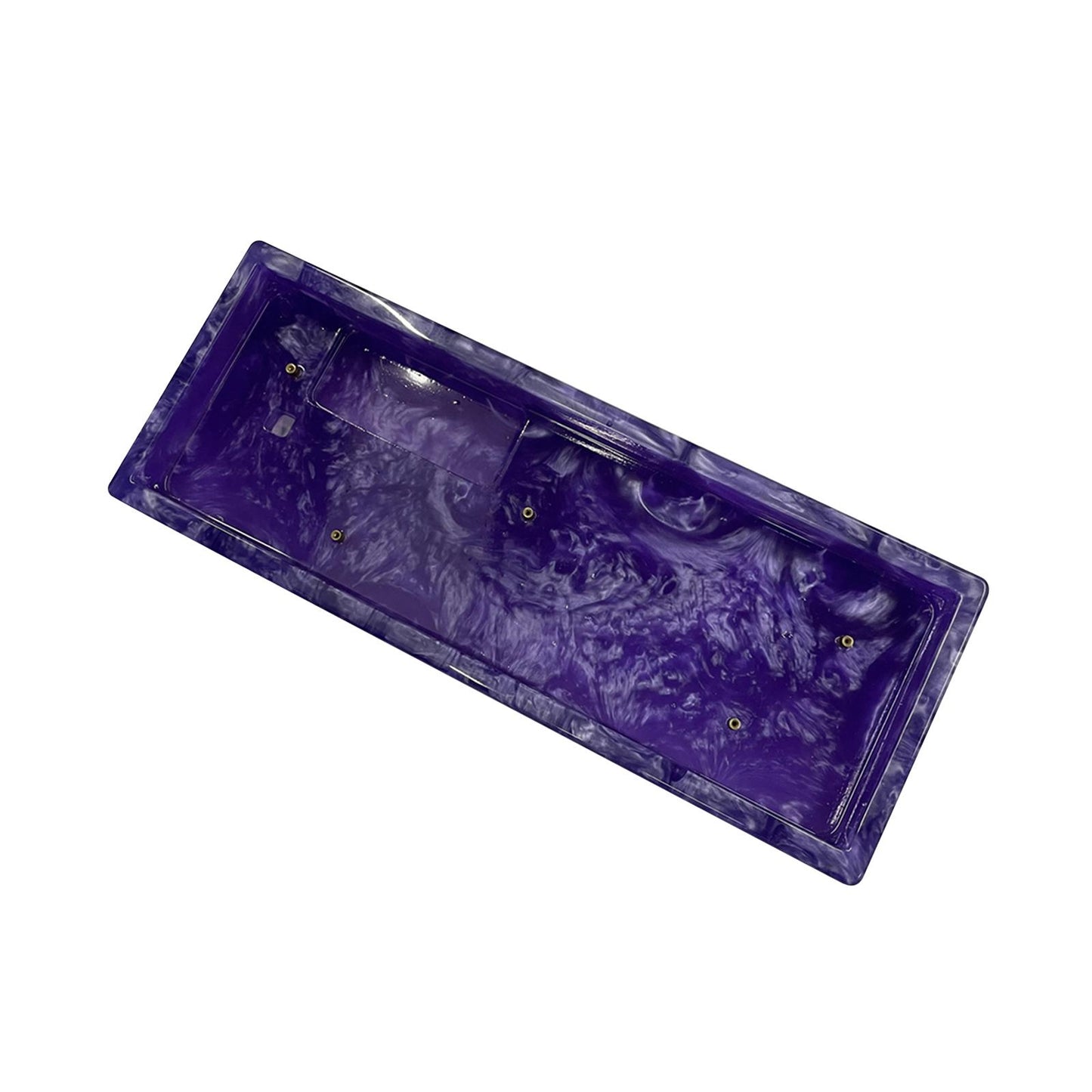 Resin Keyboard case DIY Accessory for Anne Pro2 Mechanical Keyboard violet