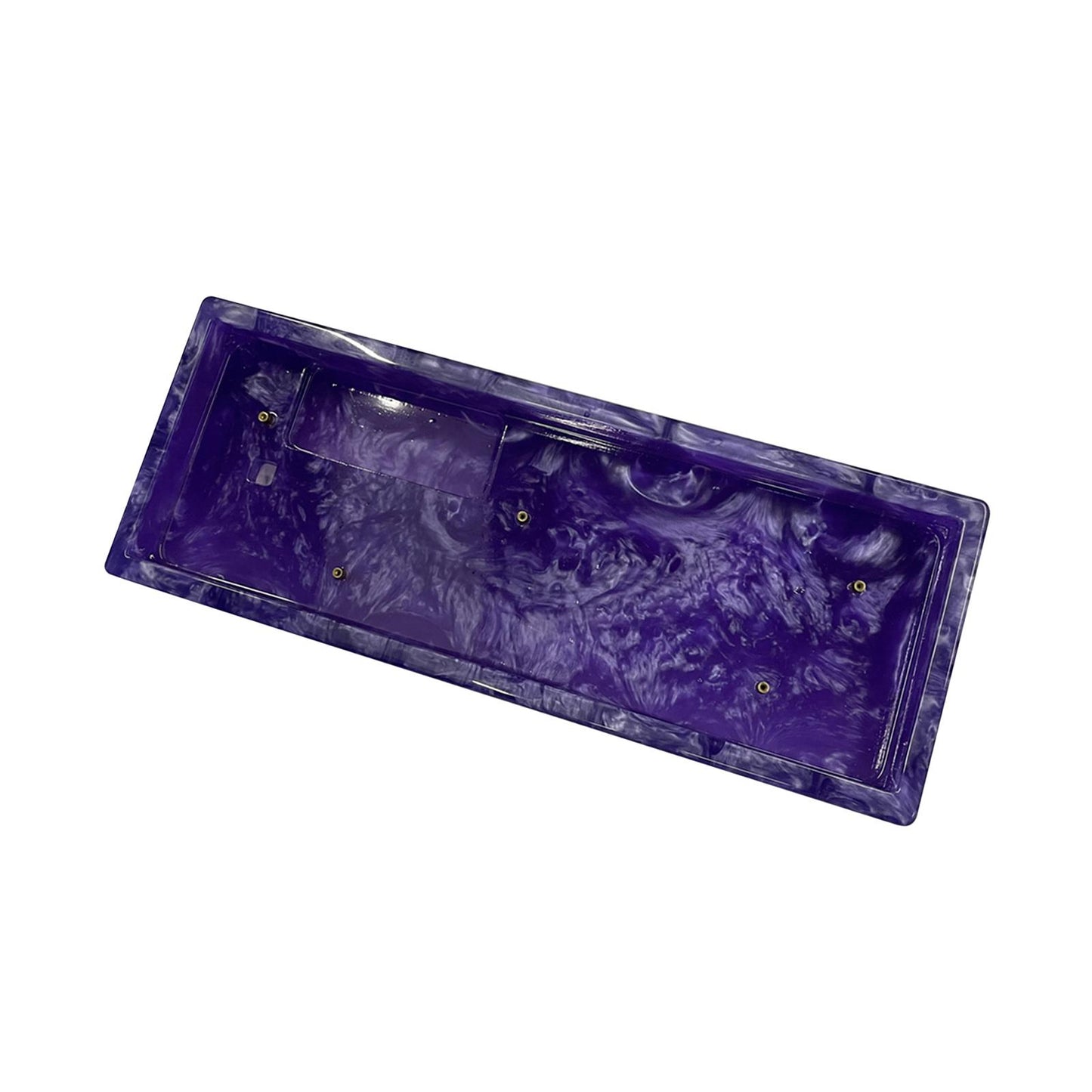 Resin Keyboard case DIY Accessory for Anne Pro2 Mechanical Keyboard violet