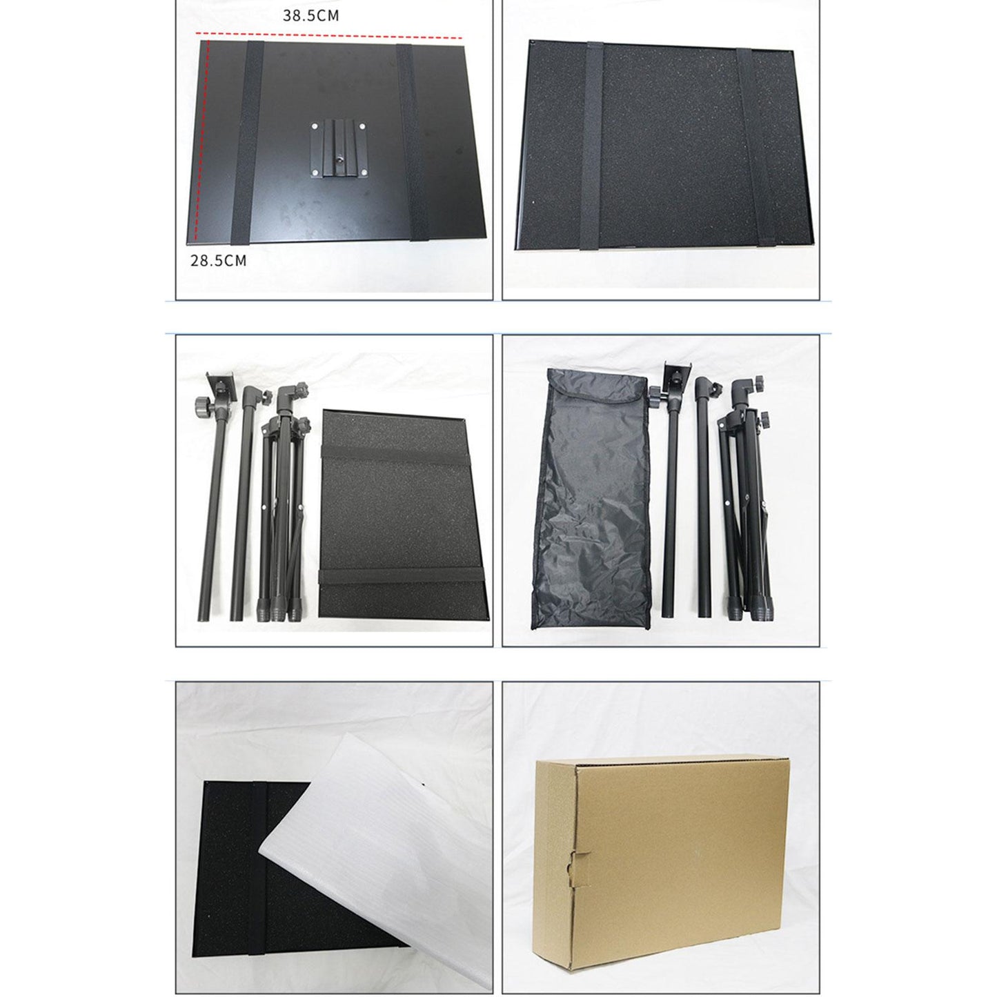 Universal Projector Tripod Stand Foldable Durable Detachable for Home Studio