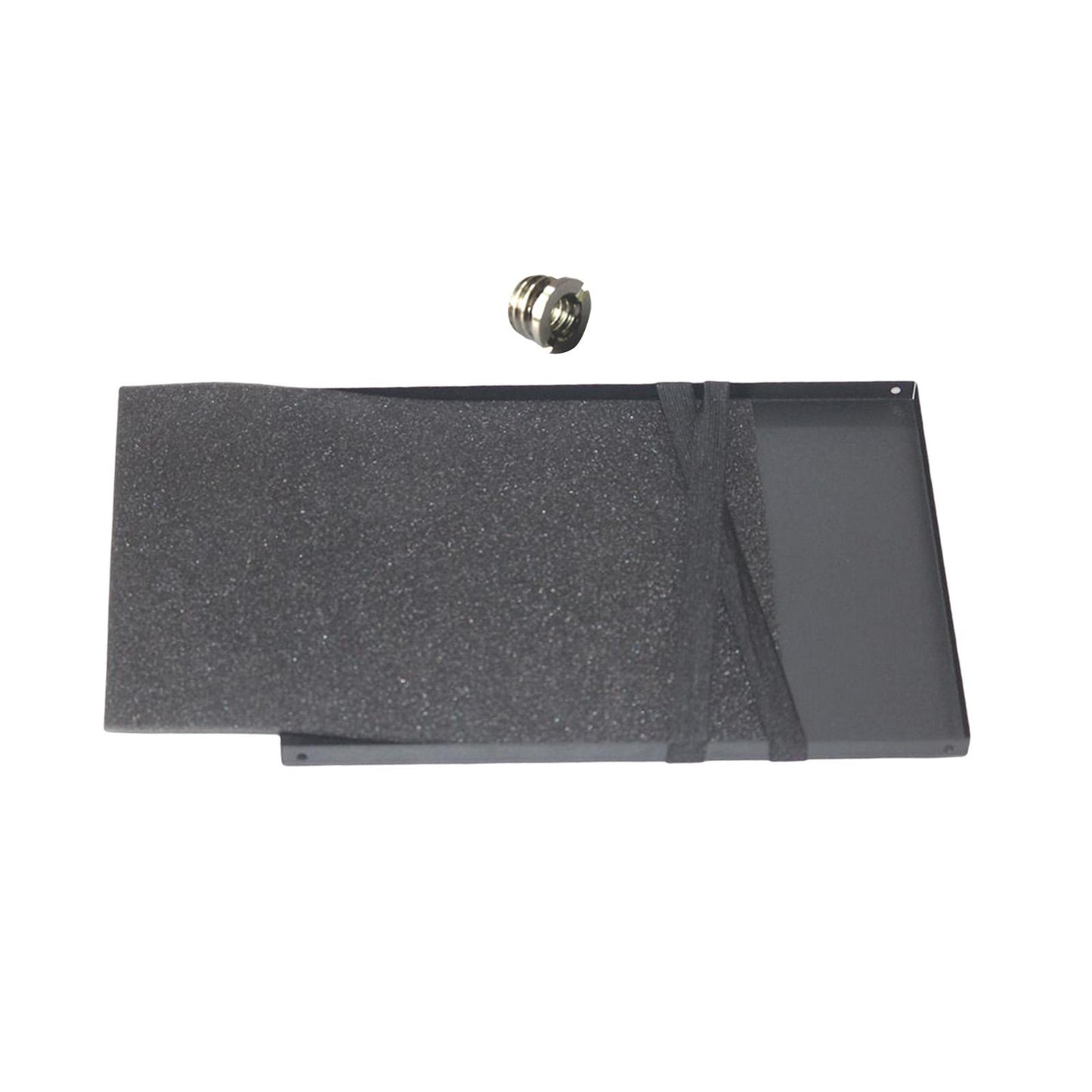 Floor Tripod Stand Mount Holder Tray Easy to Install Durable for Office Home 39cmx29cm