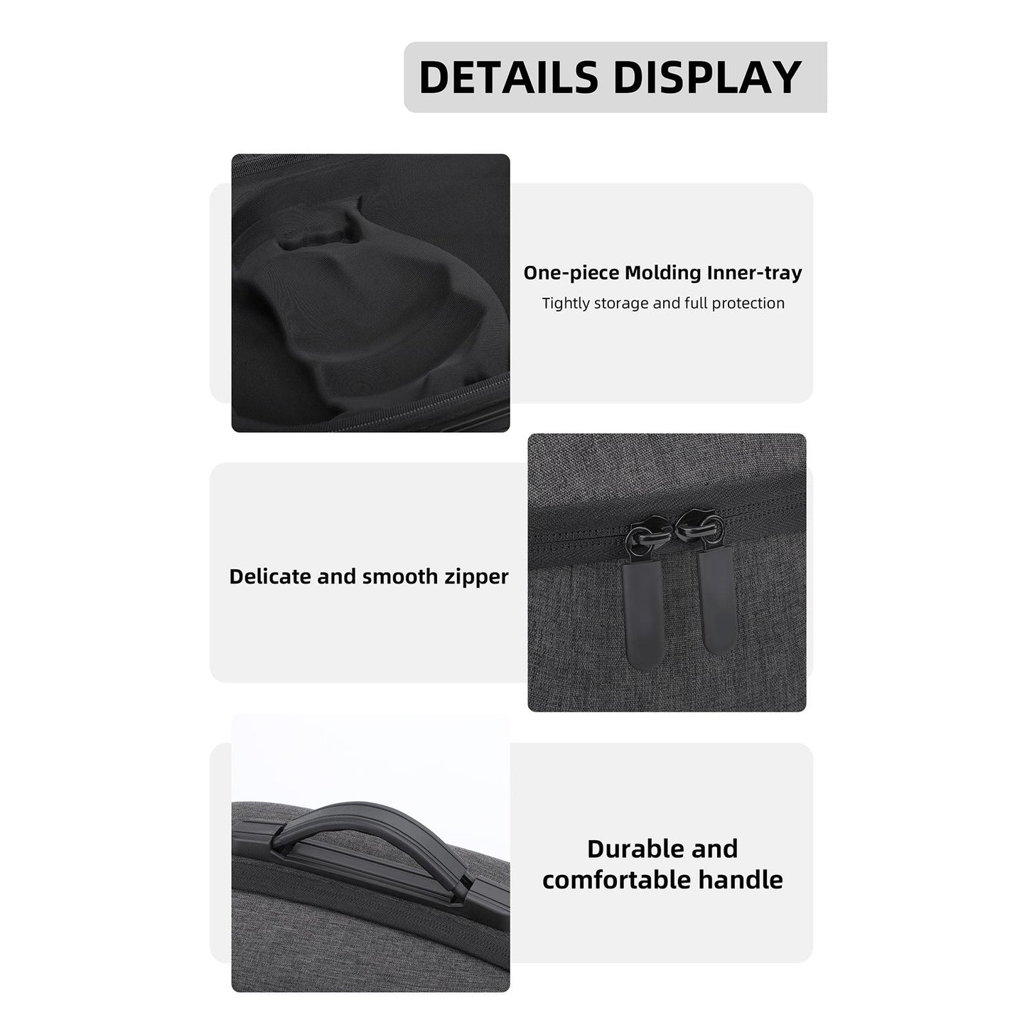 Portable Travel Storage Bag for VR2 Headset and Controllers Accessories