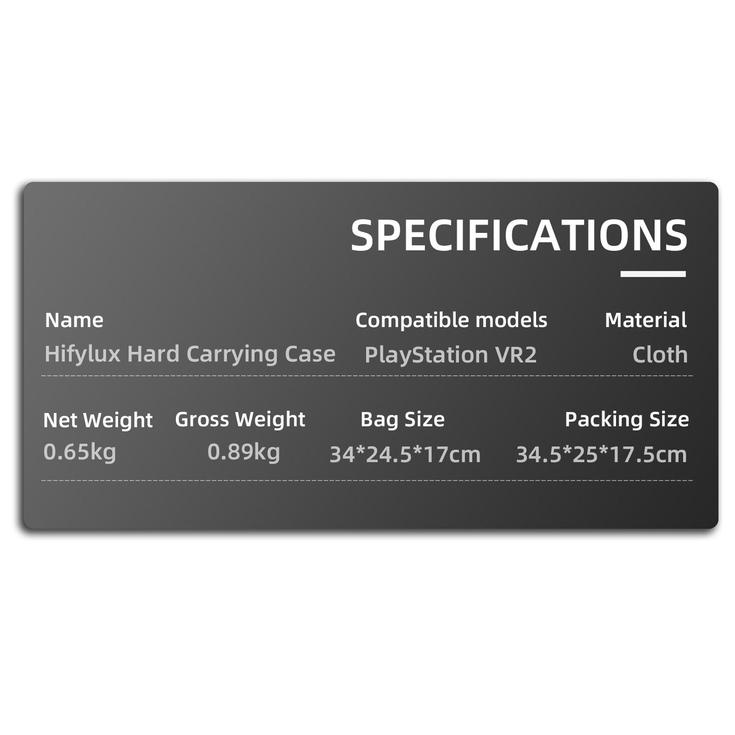 Portable Travel Storage Bag for VR2 Headset and Controllers Accessories