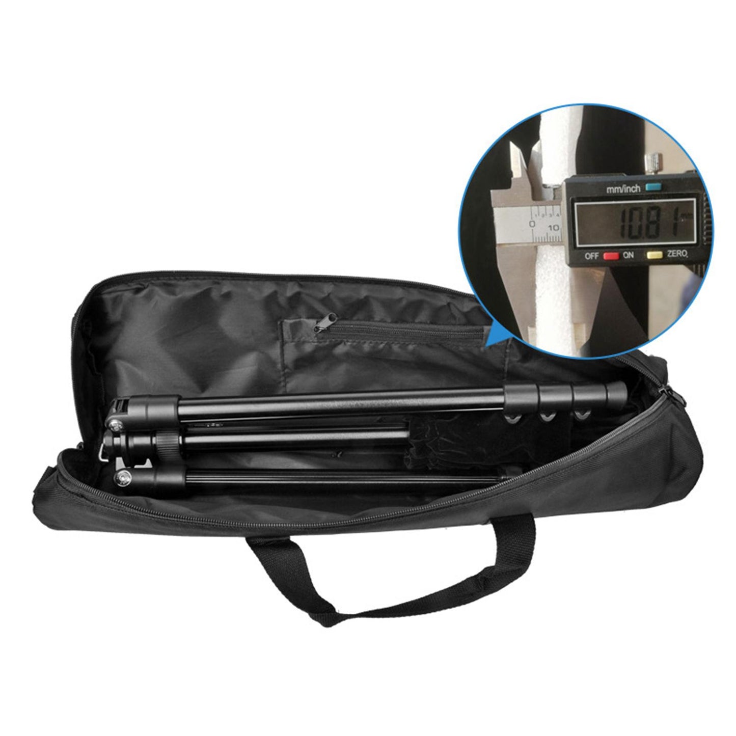 Tripod Carrying Bag Heavy Duty Multi Function Dual Use Outdoor for Umbrella 80cm