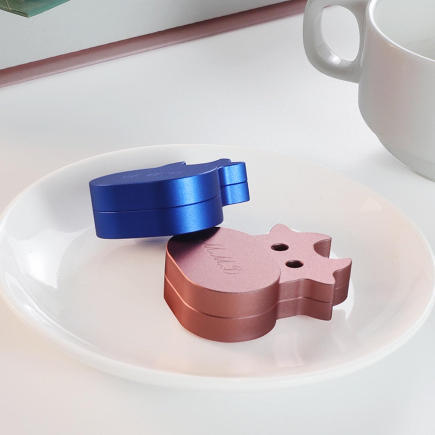 Mechanical Keyboard Switch Opener 2 Structure Portable Cute Aluminum Alloy Rose Aureate