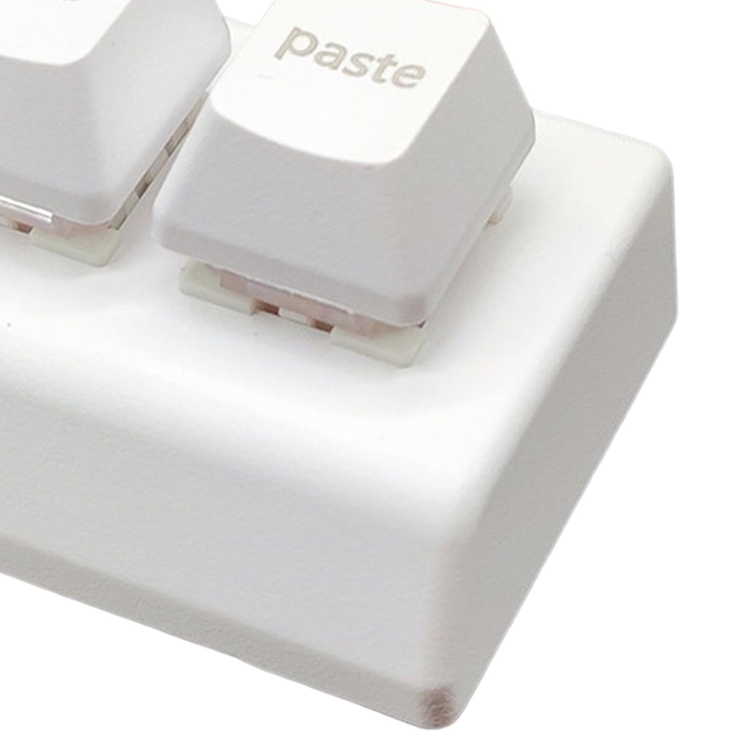 Copy and Paste 2 Key Keyboard Red Switches USB Mini 2 Key Keypad for Drawing White