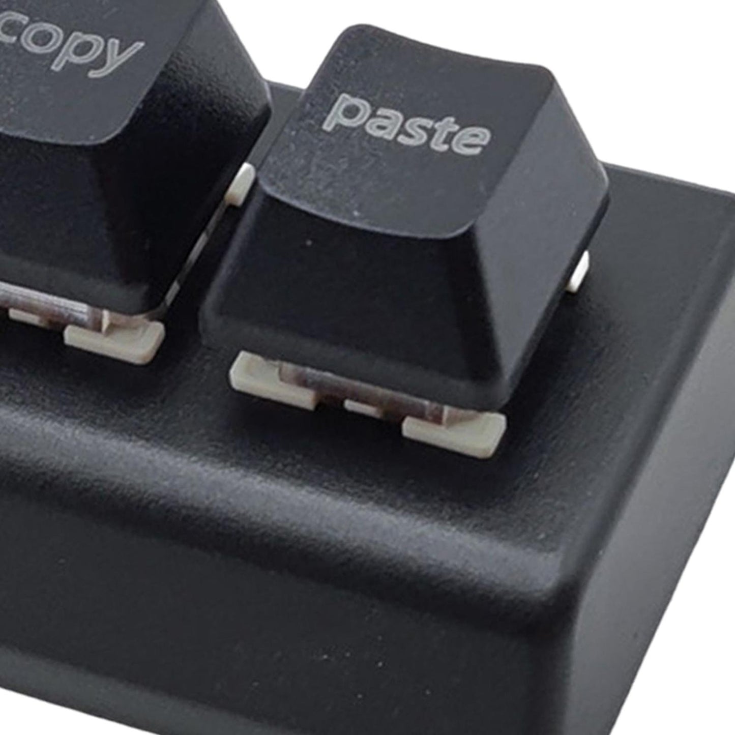 Copy and Paste 2 Key Keyboard Red Switches USB Mini 2 Key Keypad for Drawing Black
