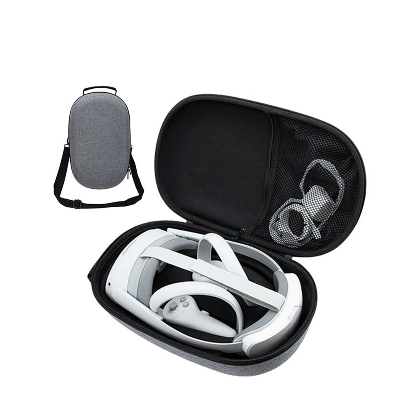 VR Headset Case EVA Portable Shockproof VR Glasses Bag VR Gaming Headset