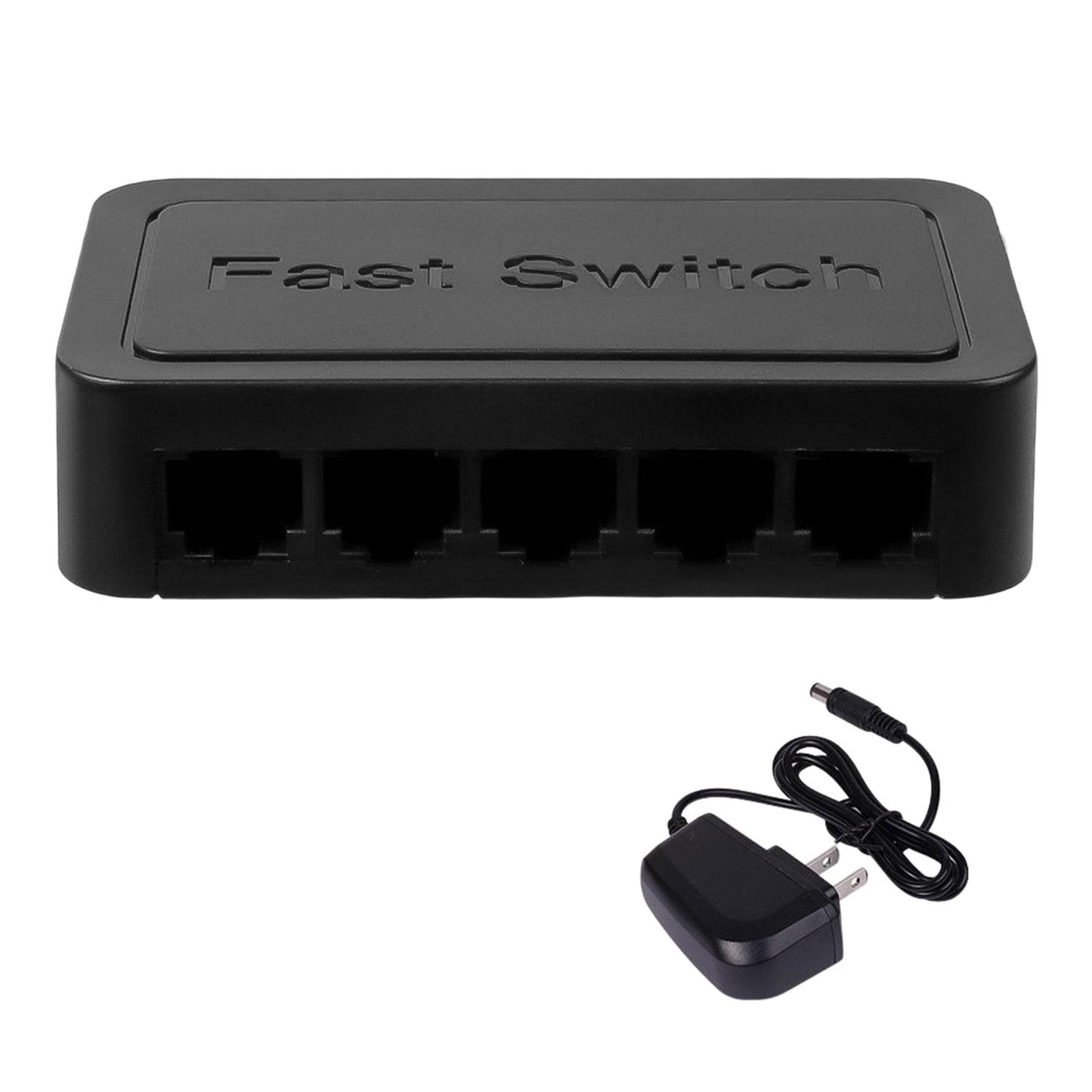 5 Port Gigabit Ethernet Attachments Mini Network Switch for Dormitory Office White