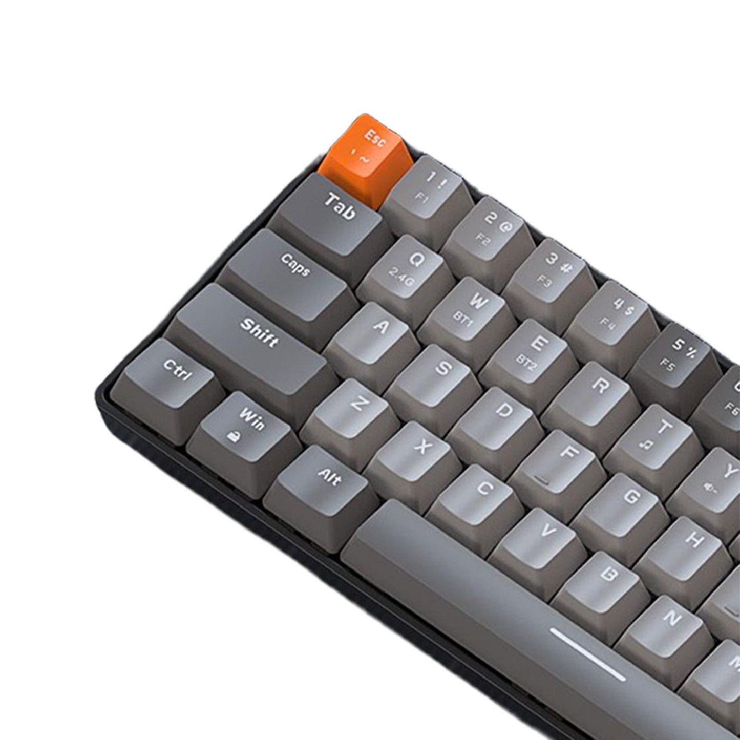 Mechanical Keyboard 2 Connection Methods PBT Key Caps Keypad for Laptop Style F