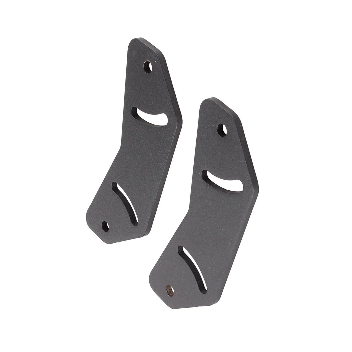 2Pcs Hardware Brackets for Triple LCD Monitor Convenient Installation ,Black