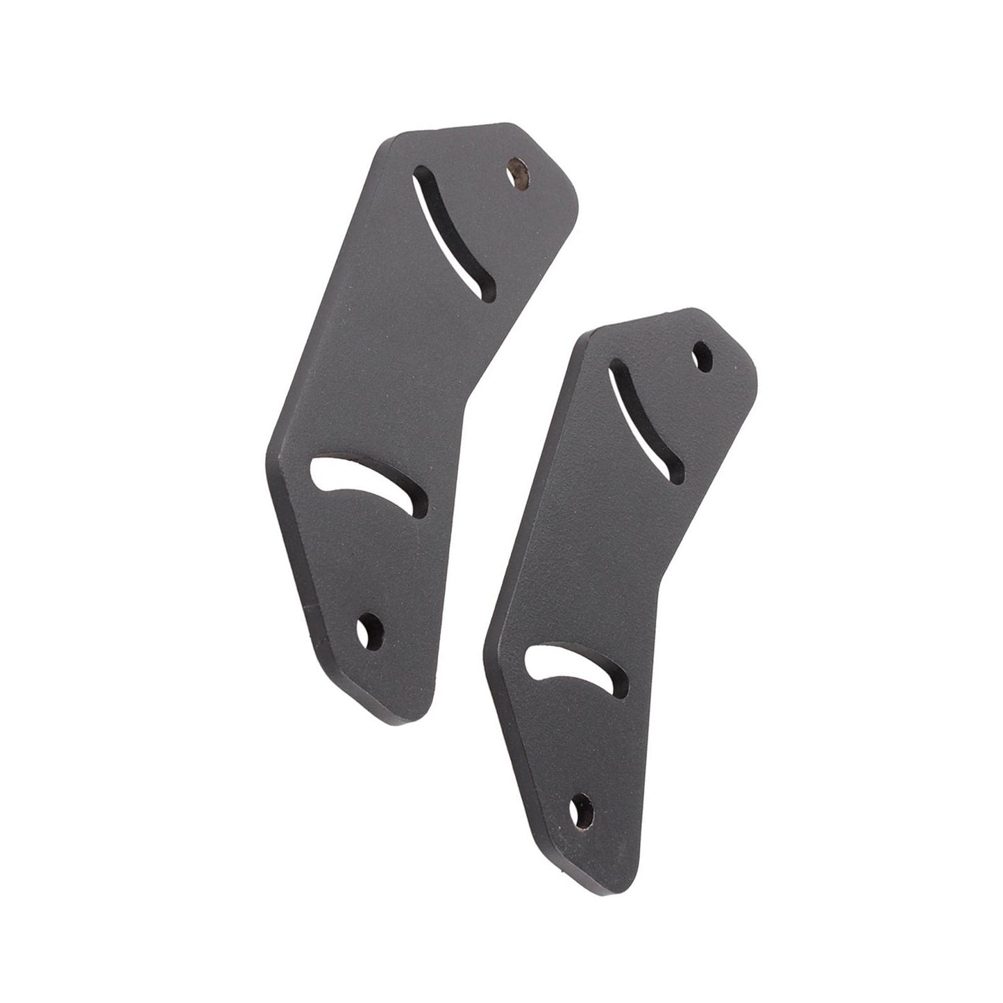 2Pcs Hardware Brackets for Triple LCD Monitor Convenient Installation ,Black