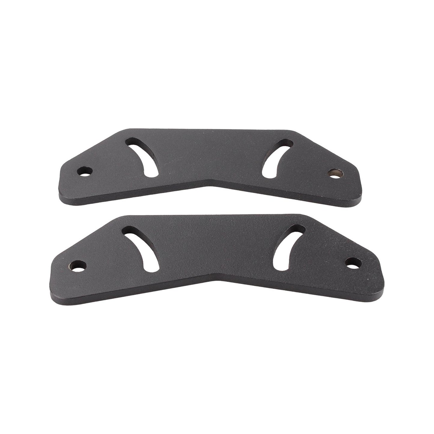 2Pcs Hardware Brackets for Triple LCD Monitor Convenient Installation ,Black