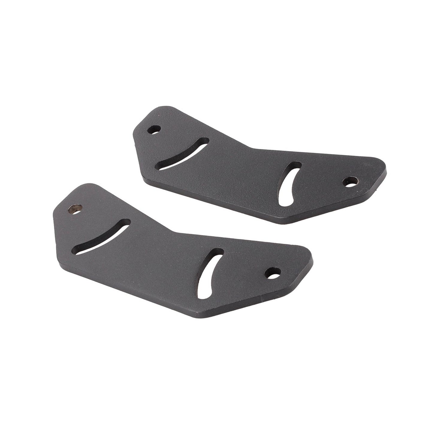 2Pcs Hardware Brackets for Triple LCD Monitor Convenient Installation ,Black