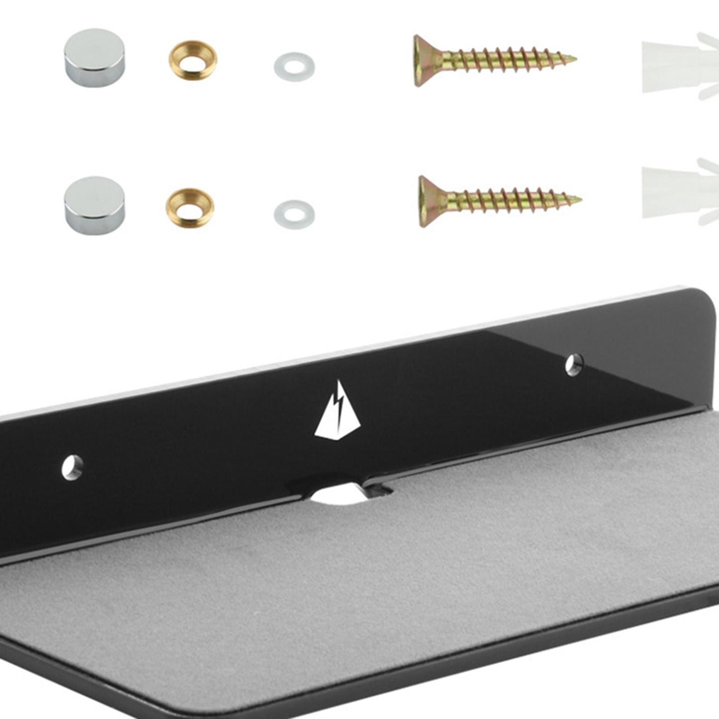 Speaker Stand Hanger wall Mount for Sound Bars Speakers Black