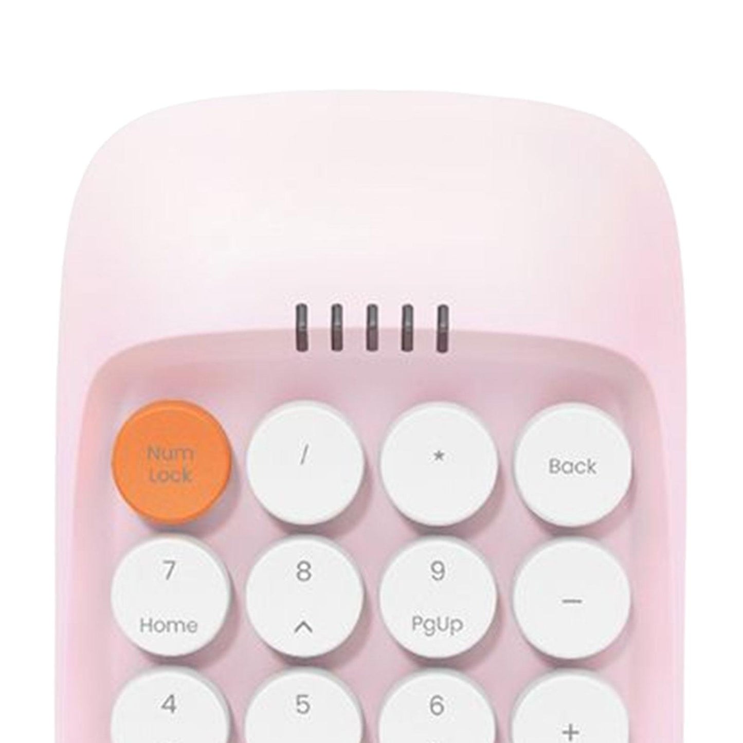 Laptop Number Keyboard for Laptop Rechargeable Accounting 2.4G Number Keypad pink