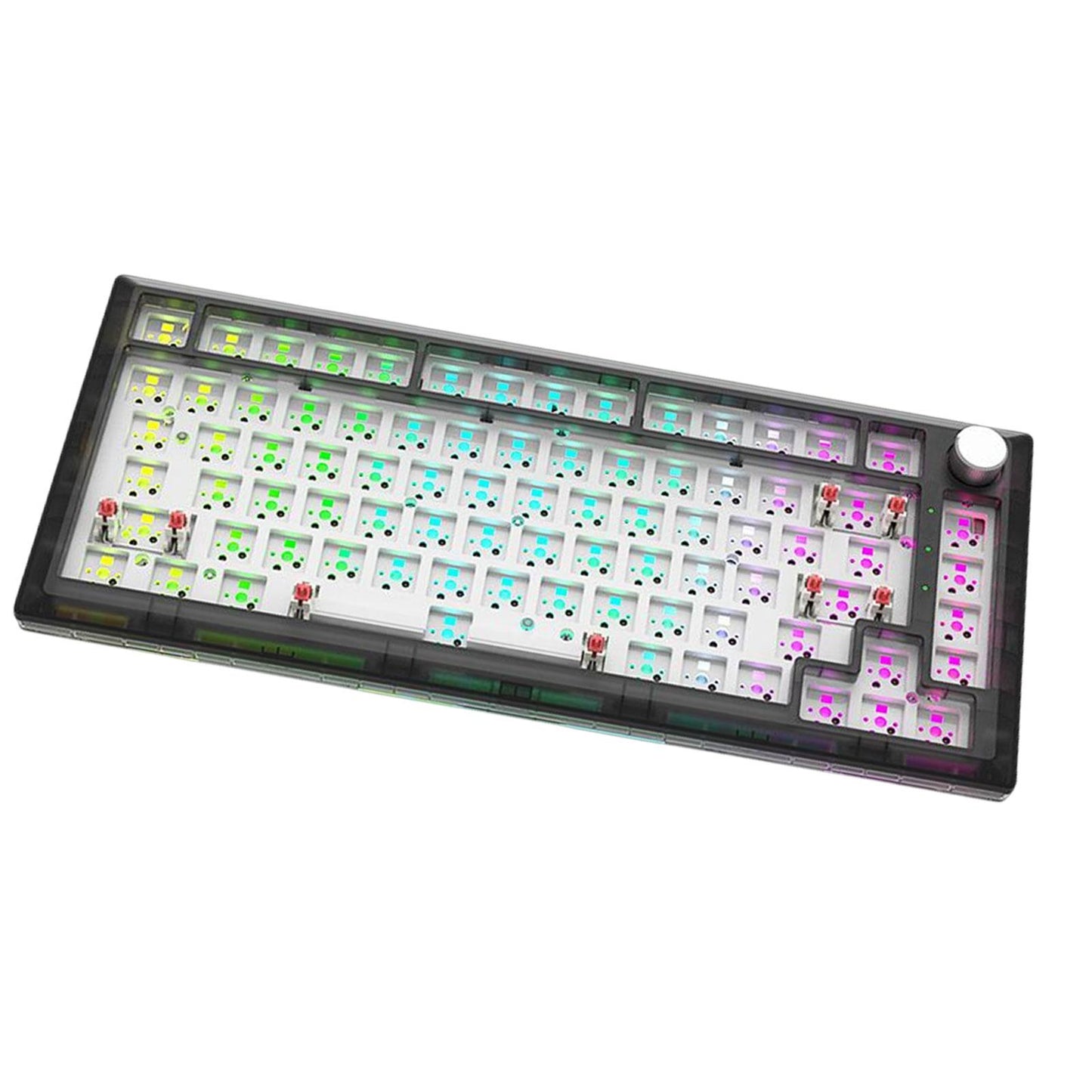 DIY Mechanical Keyboard Hot Swappable Mechanical Keyboard Shell Programmable Black
