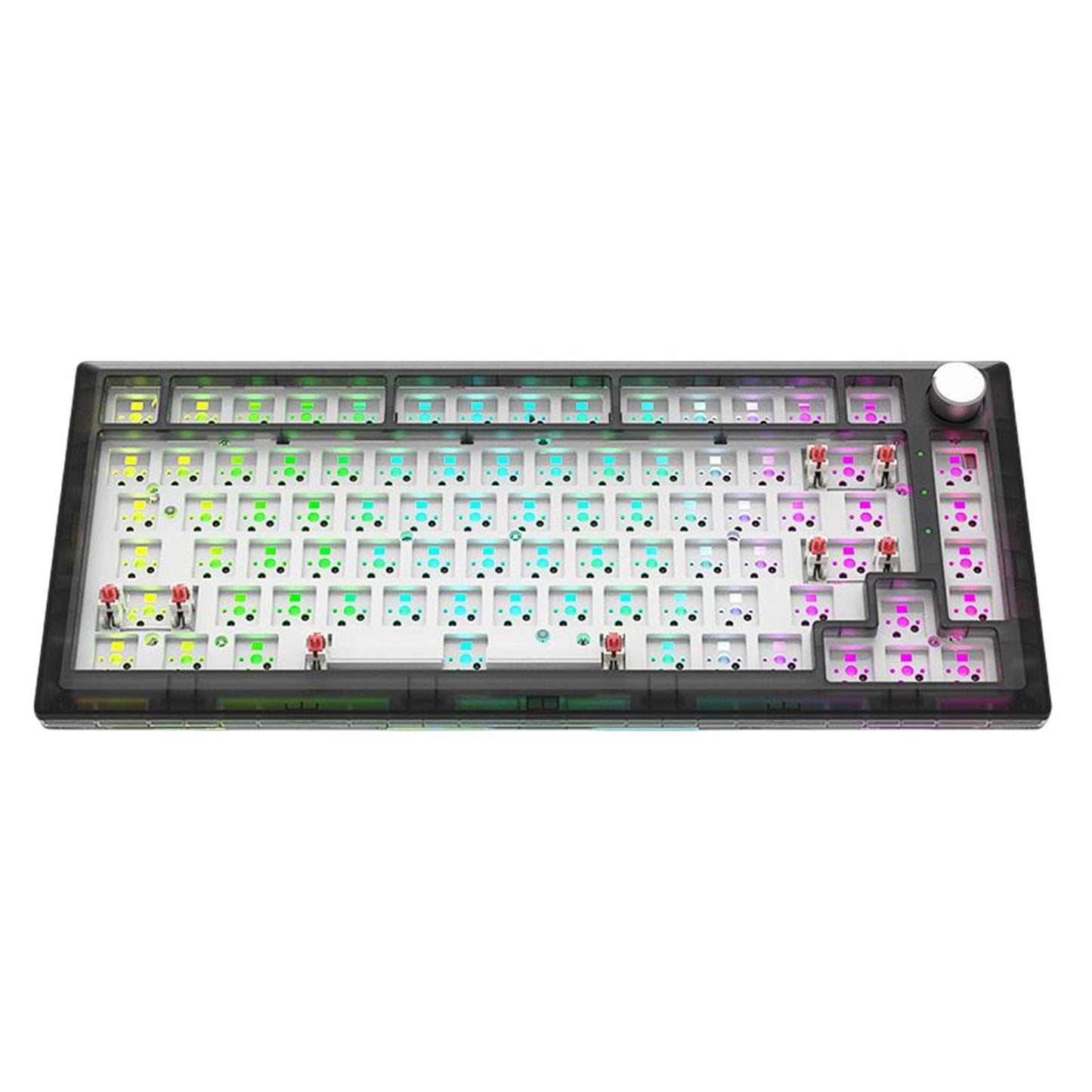 DIY Mechanical Keyboard Hot Swappable Mechanical Keyboard Shell Programmable Black