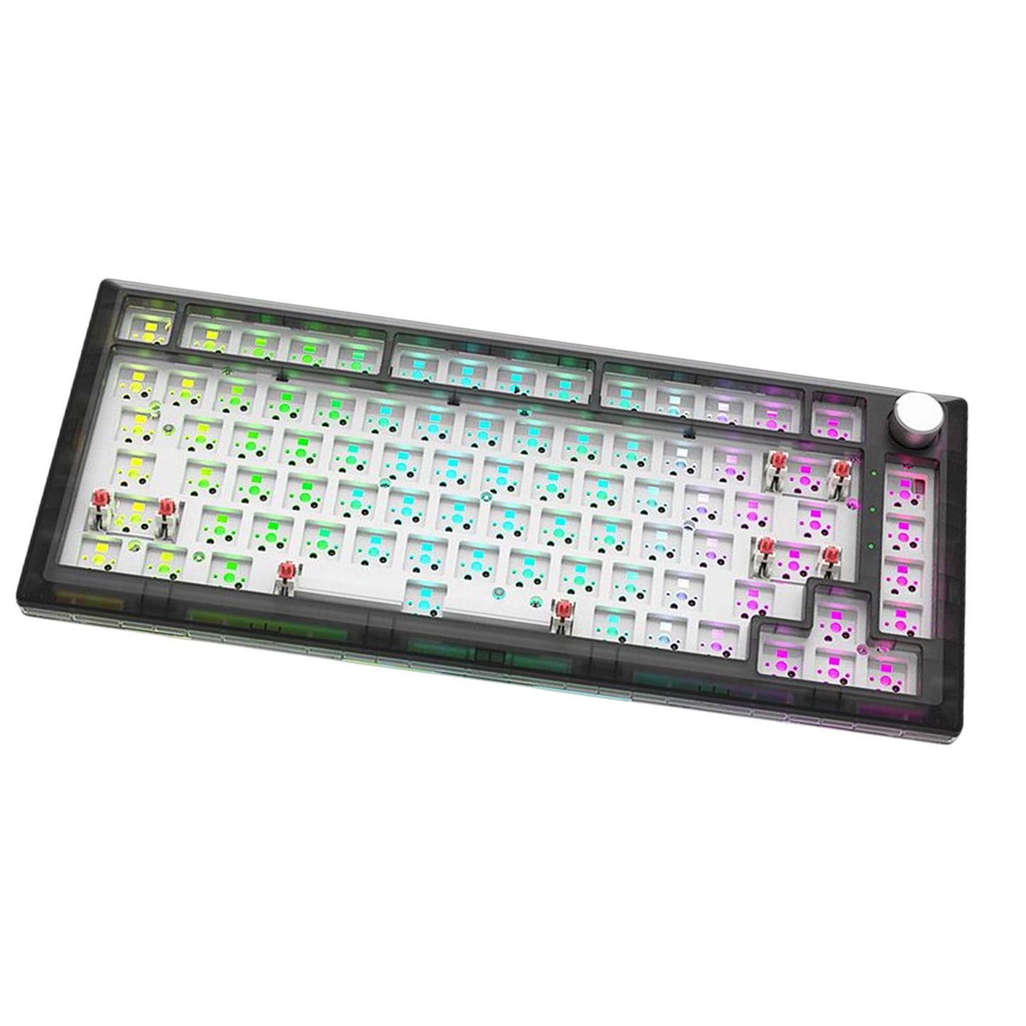 DIY Mechanical Keyboard Hot Swappable Mechanical Keyboard Shell Programmable Black