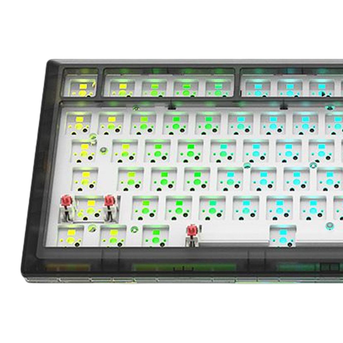 DIY Mechanical Keyboard Hot Swappable Mechanical Keyboard Shell Programmable Black