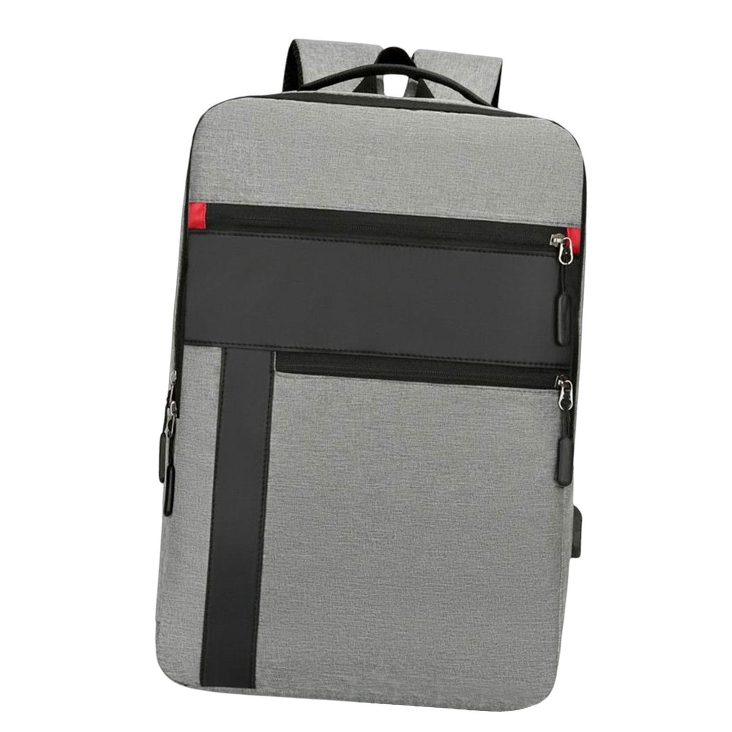 Backpack Clean Design Large Casual Backpack for 15.6 inch Laptop College Men Grey