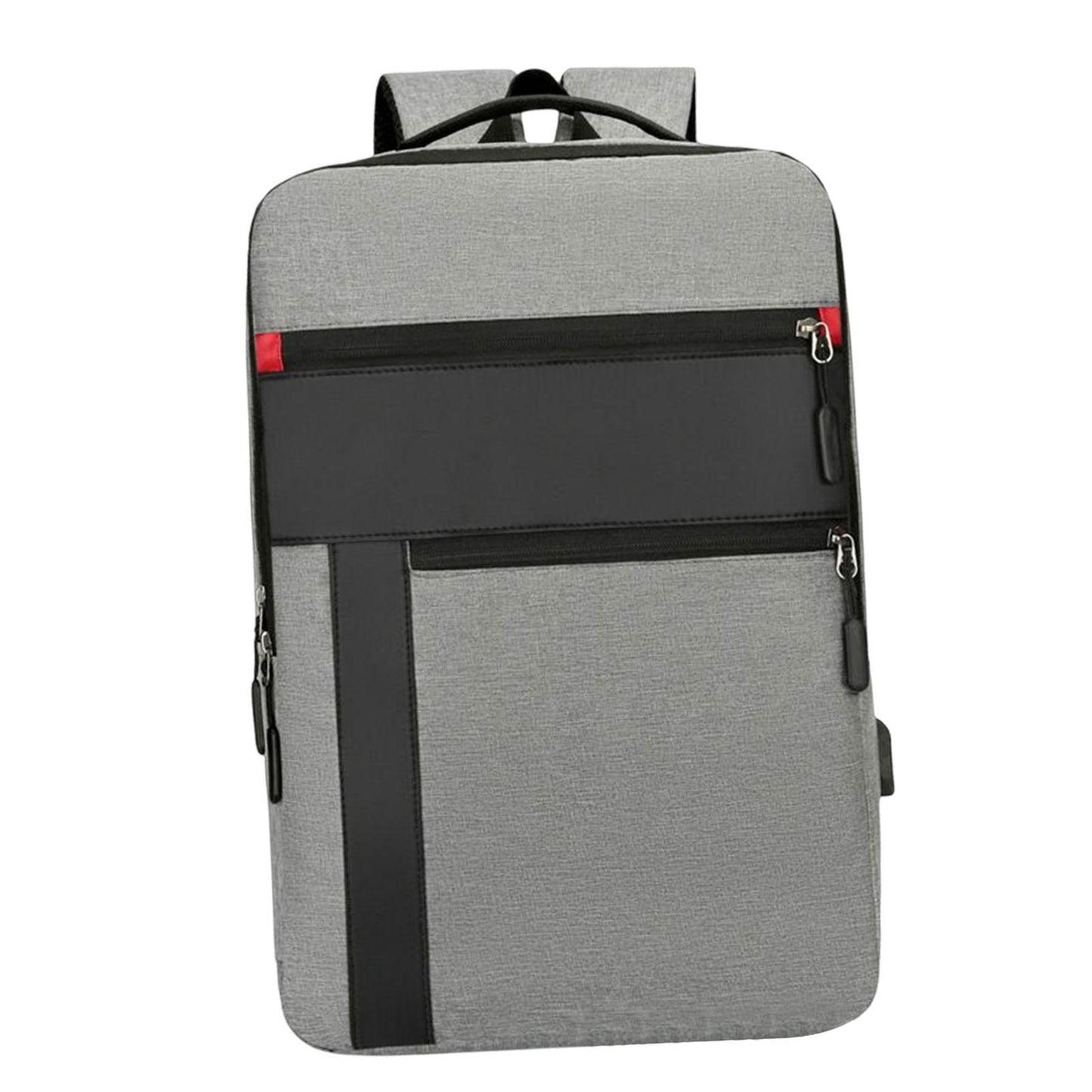 Backpack Clean Design Large Casual Backpack for 15.6 inch Laptop College Men Grey