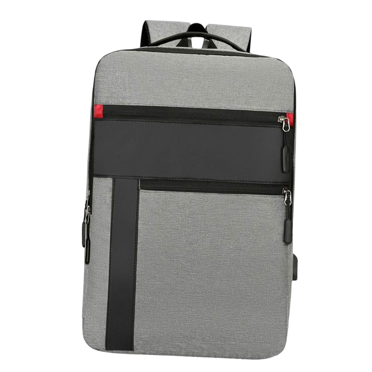 Backpack Clean Design Large Casual Backpack for 15.6 inch Laptop College Men Grey