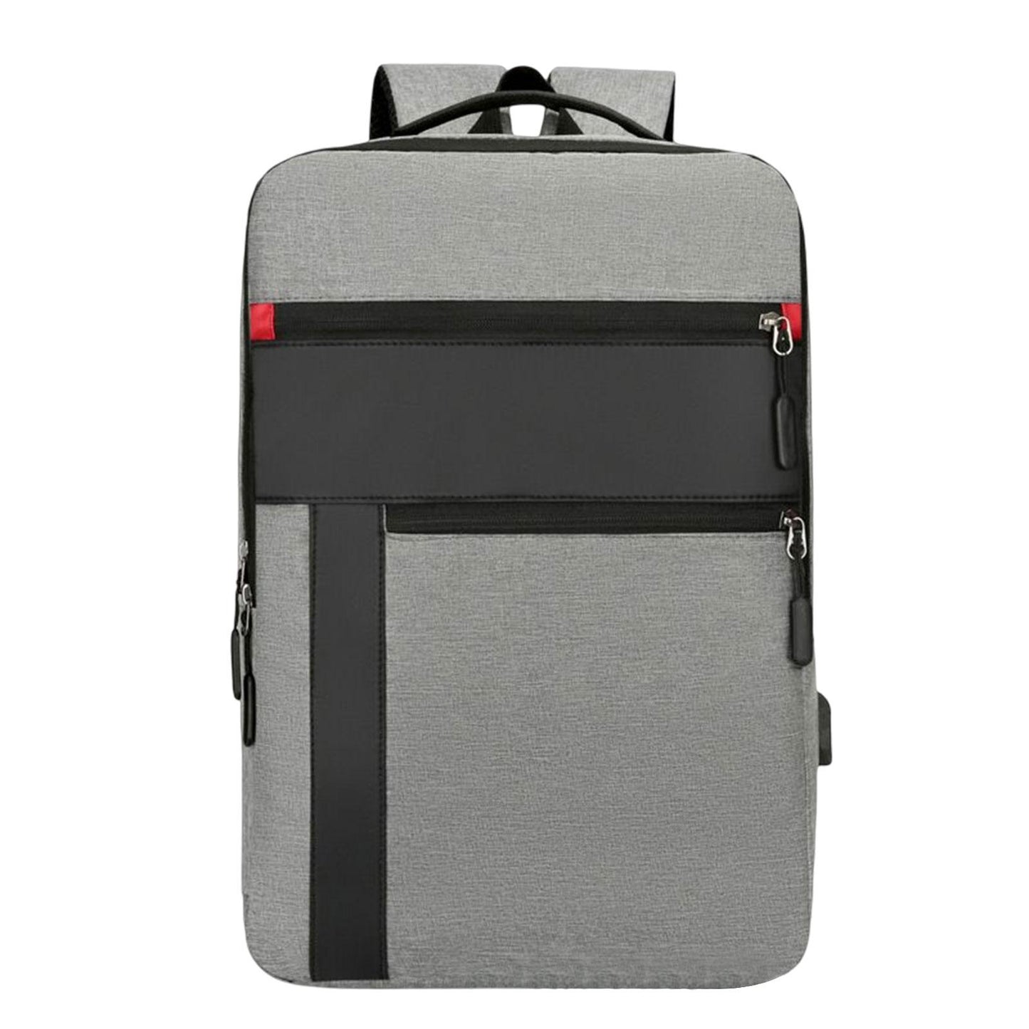 Backpack Clean Design Large Casual Backpack for 15.6 inch Laptop College Men Grey