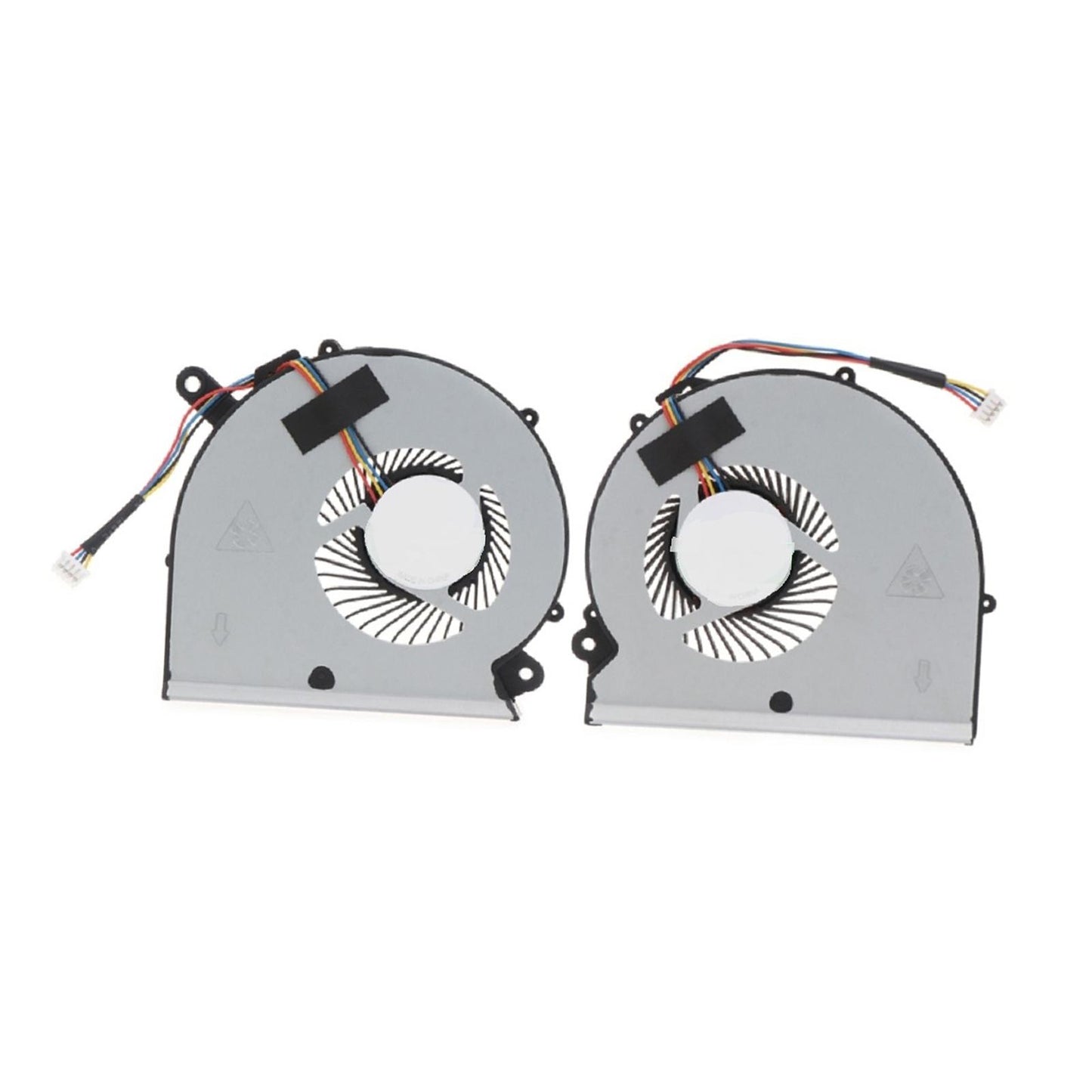 2Pcs Laptop CPU GPU Cooling Fan CPU Air Cooler for Aero14 RP64 Gaming Laptop