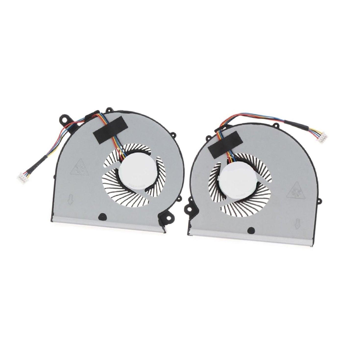 2Pcs Laptop CPU GPU Cooling Fan CPU Air Cooler for Aero14 RP64 Gaming Laptop