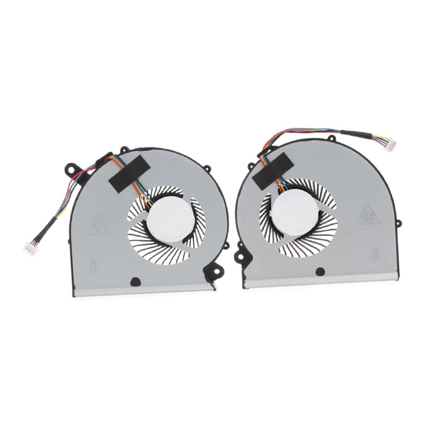 2Pcs Laptop CPU GPU Cooling Fan CPU Air Cooler for Aero14 RP64 Gaming Laptop