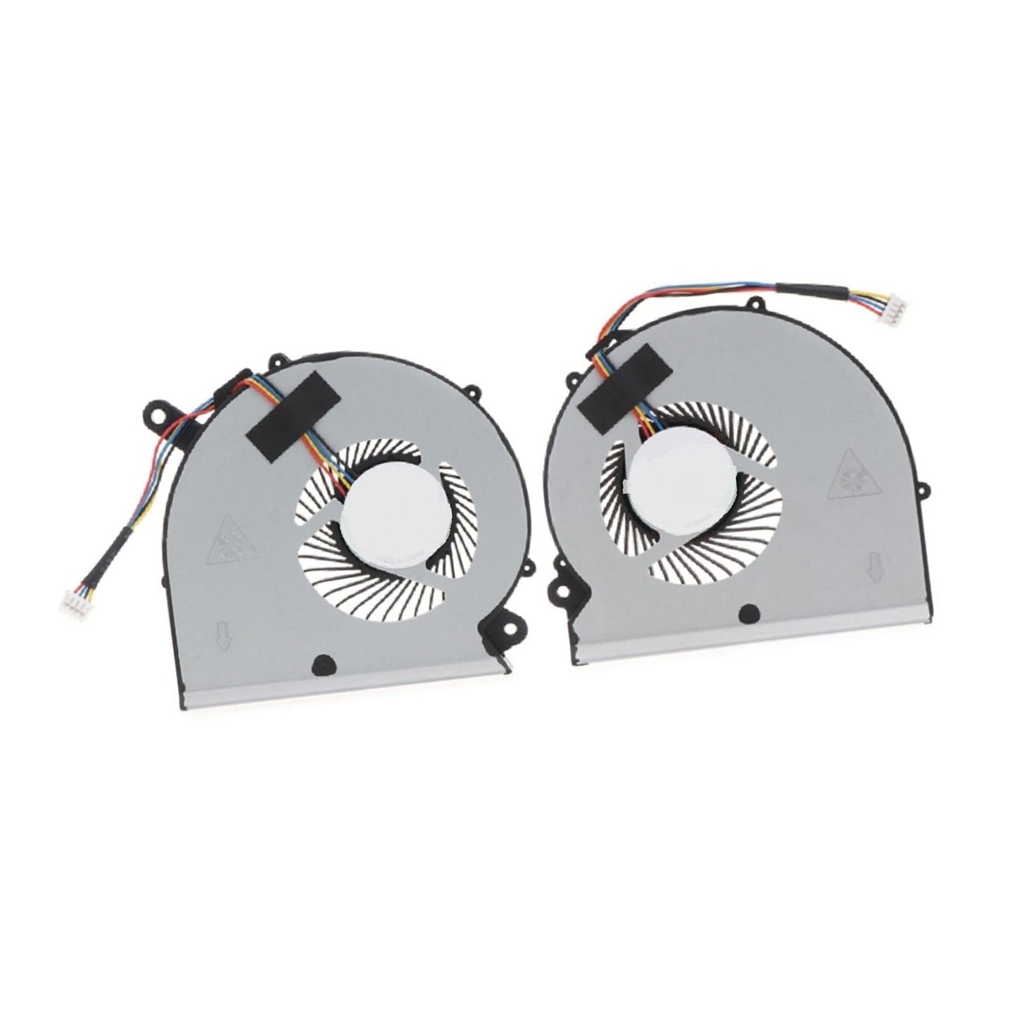 2Pcs Laptop CPU GPU Cooling Fan CPU Air Cooler for Aero14 RP64 Gaming Laptop