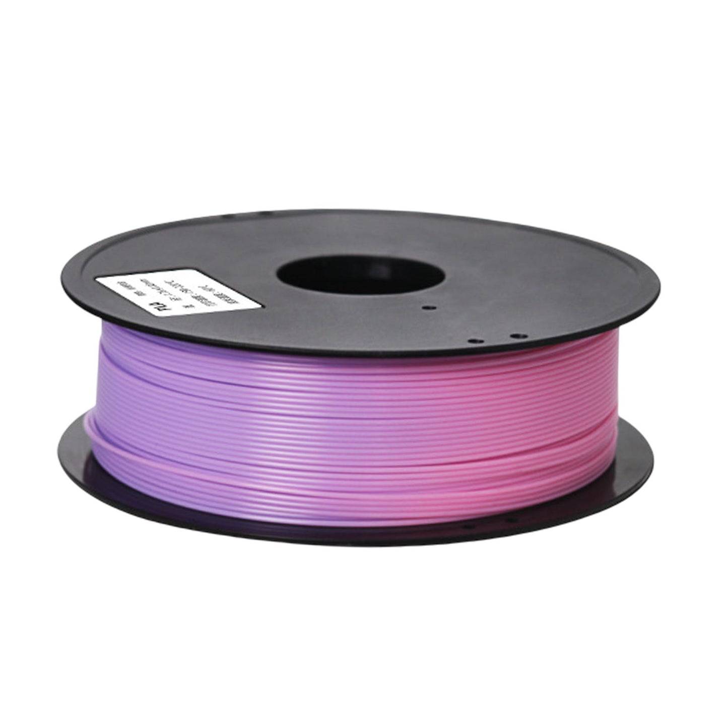 Pla 3D Printer Filament Environmentally Friendly dimensional Accuracy 1.75mm Purple to Pink