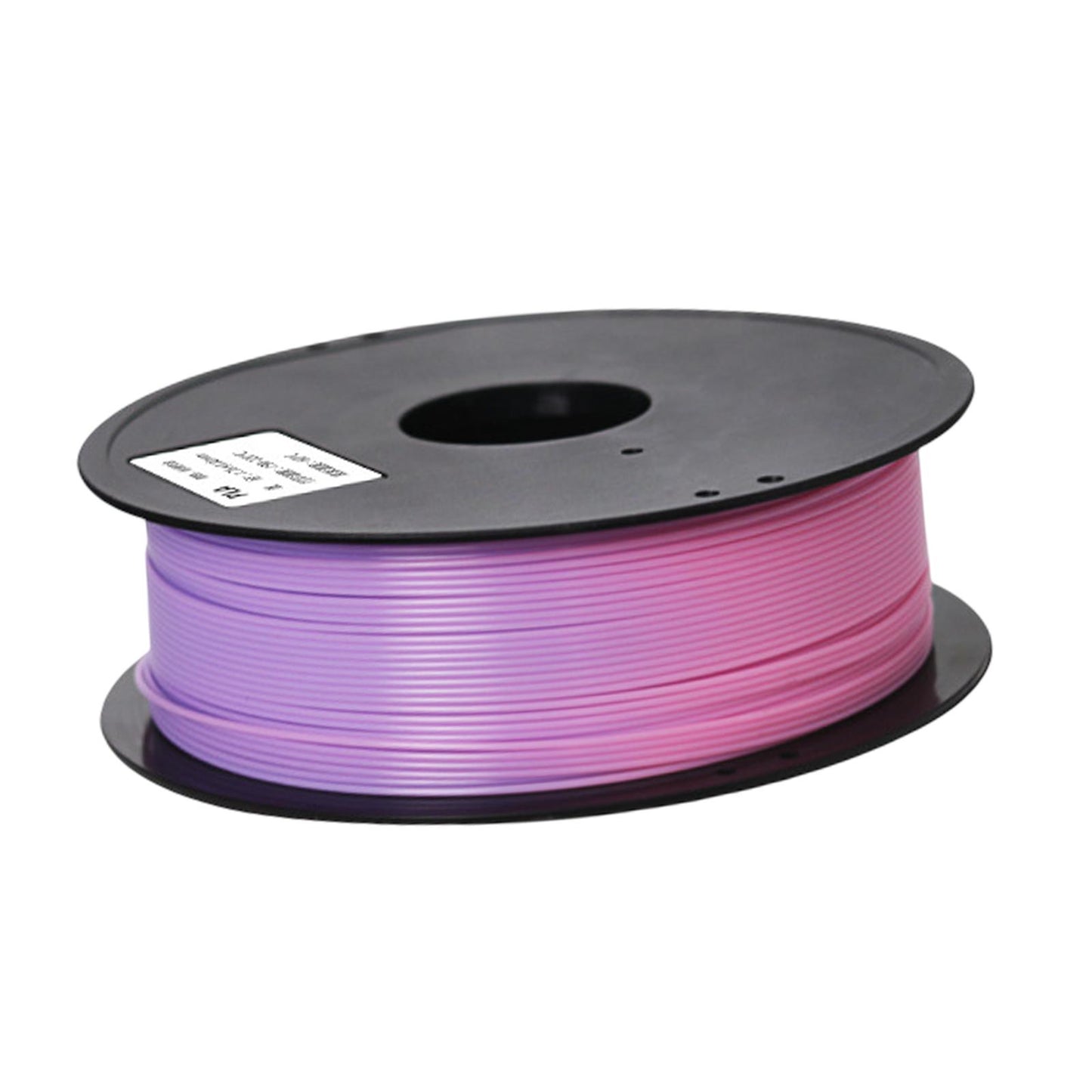 Pla 3D Printer Filament Environmentally Friendly dimensional Accuracy 1.75mm Purple to Pink