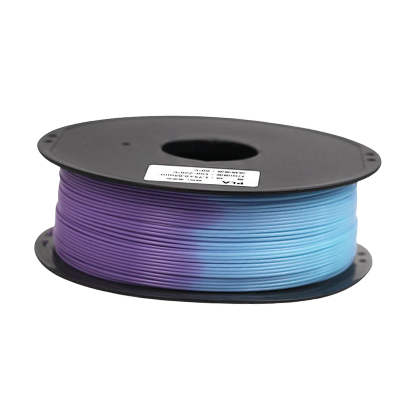 Pla 3D Printer Filament Environmentally Friendly dimensional Accuracy 1.75mm Purple to Blue