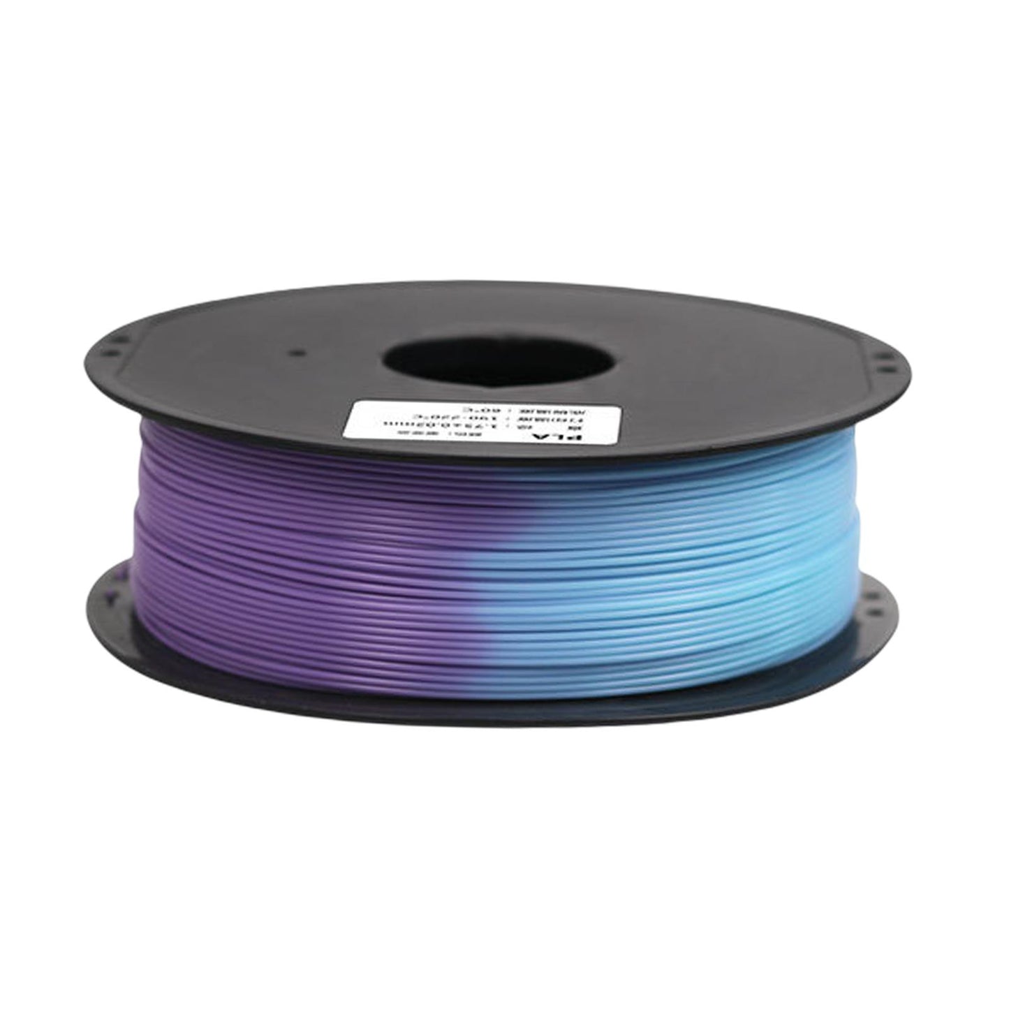 Pla 3D Printer Filament Environmentally Friendly dimensional Accuracy 1.75mm Purple to Blue